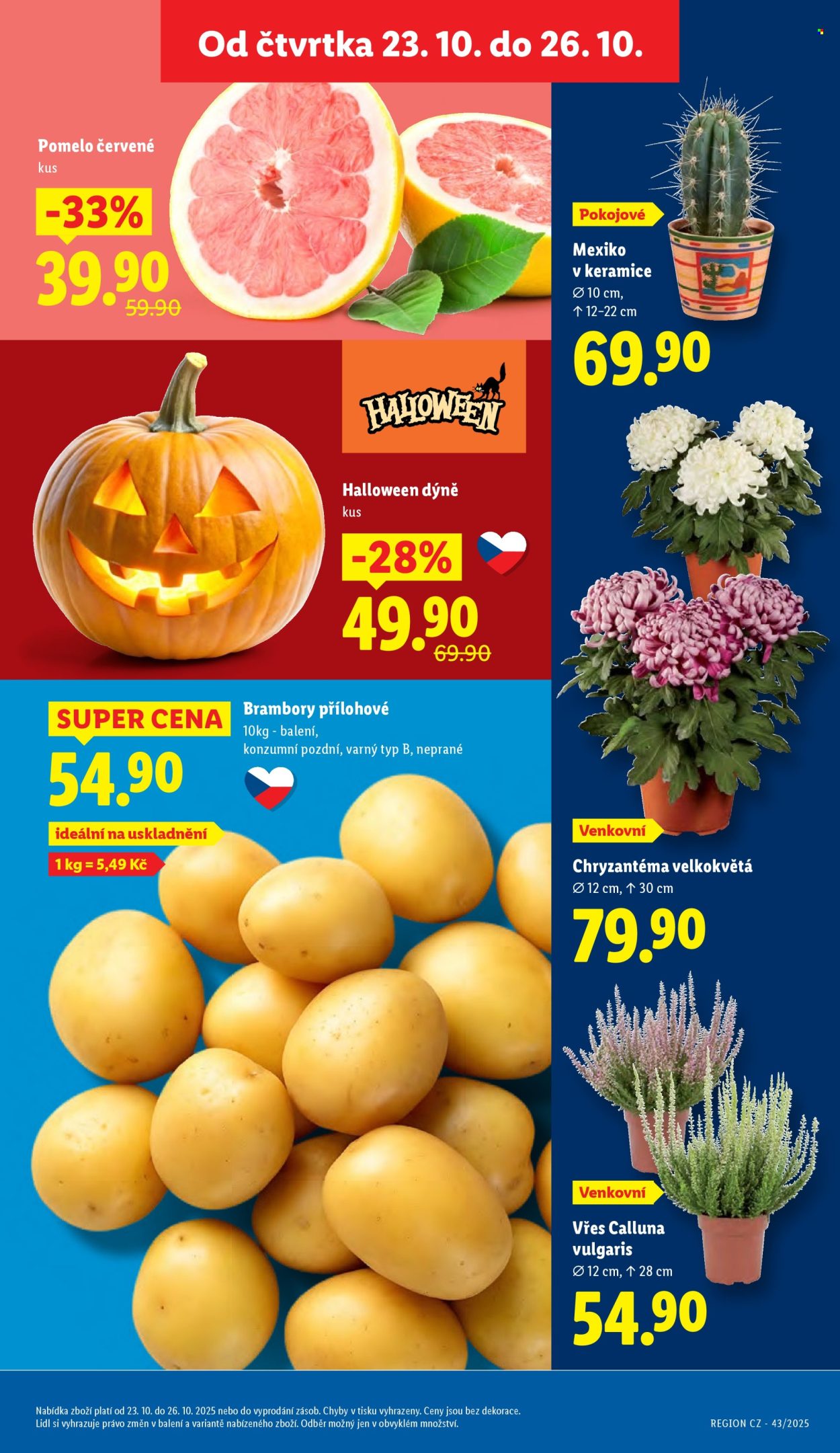 Leták Lidl - 23.10.2025 - 26.10.2025. Strana 9