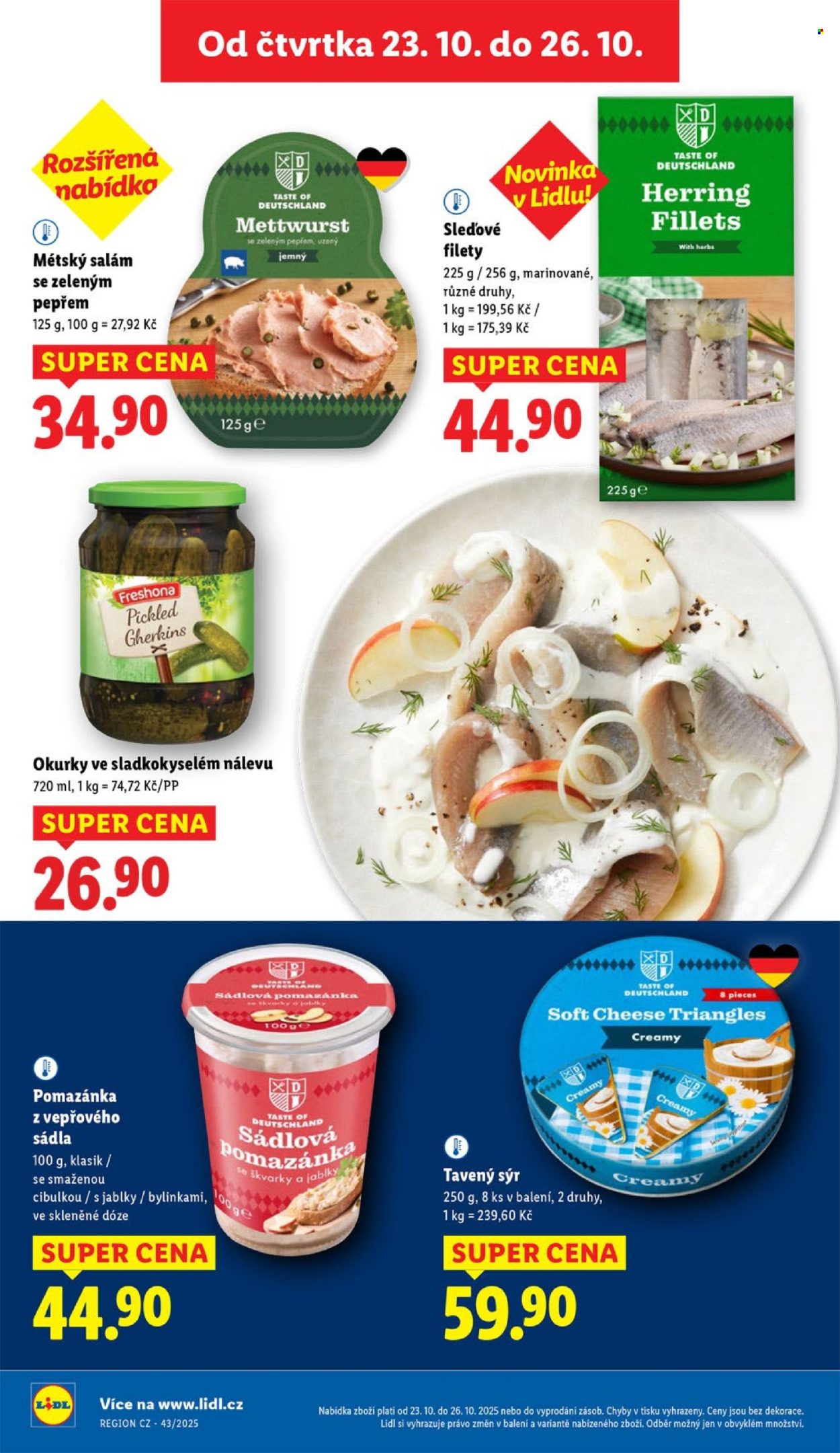 Leták Lidl - 23.10.2025 - 26.10.2025. Strana 16
