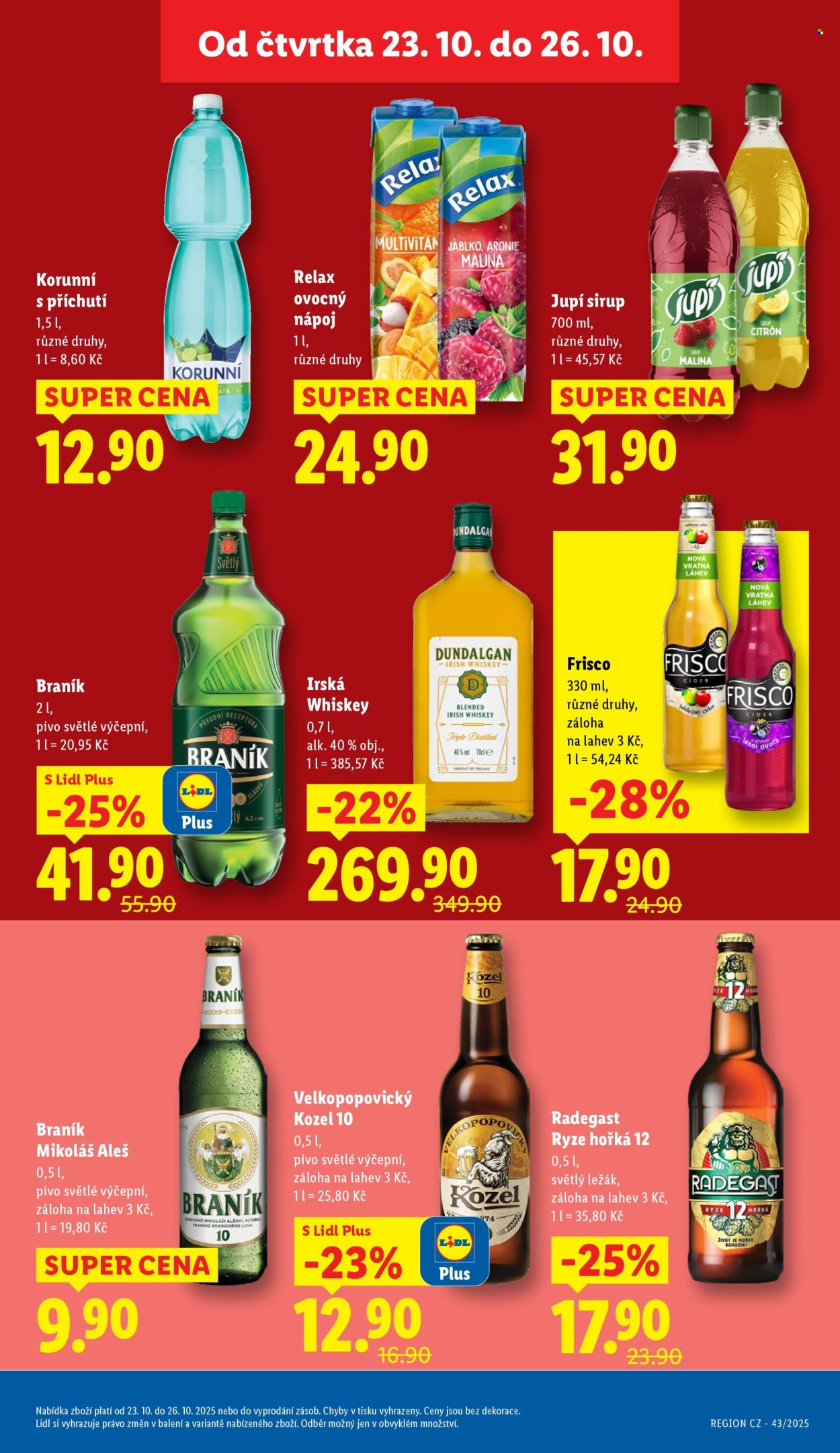 Leták Lidl - 23.10.2025 - 26.10.2025. Strana 21
