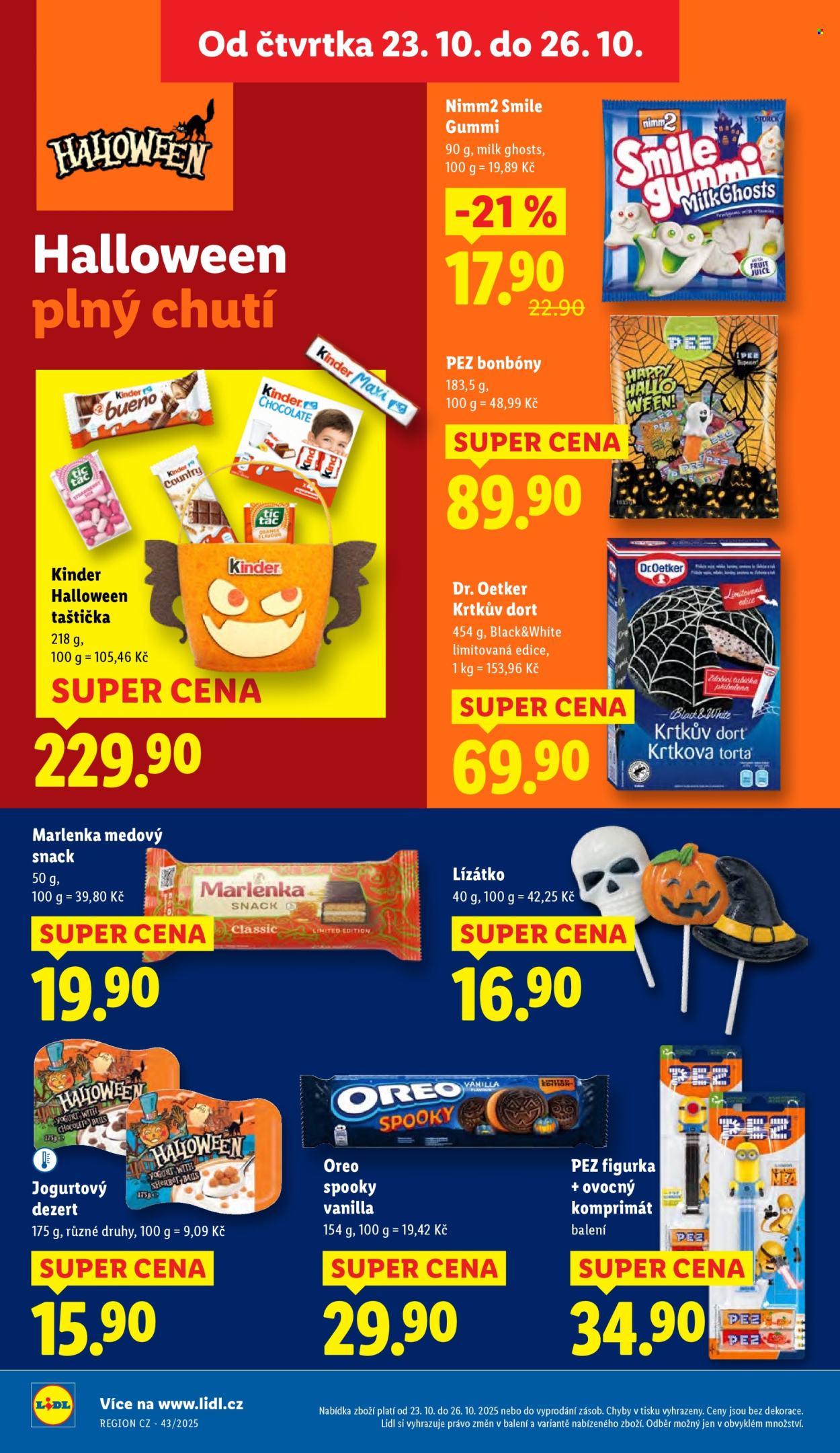Leták Lidl - 23.10.2025 - 26.10.2025. Strana 26