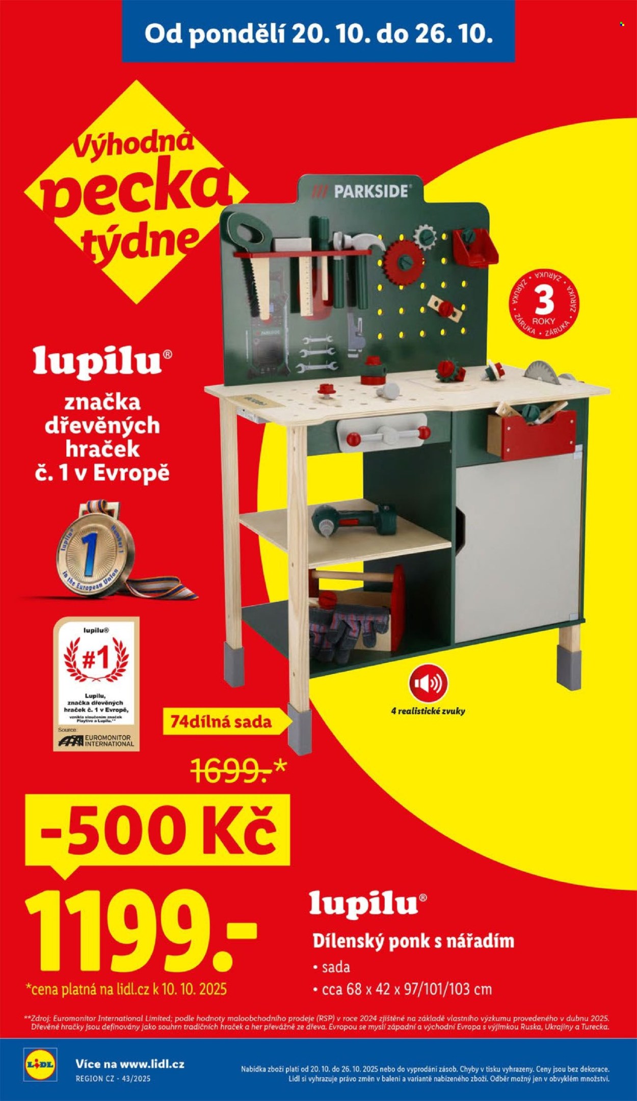 Leták Lidl - 20.10.2025 - 26.10.2025. Strana 2