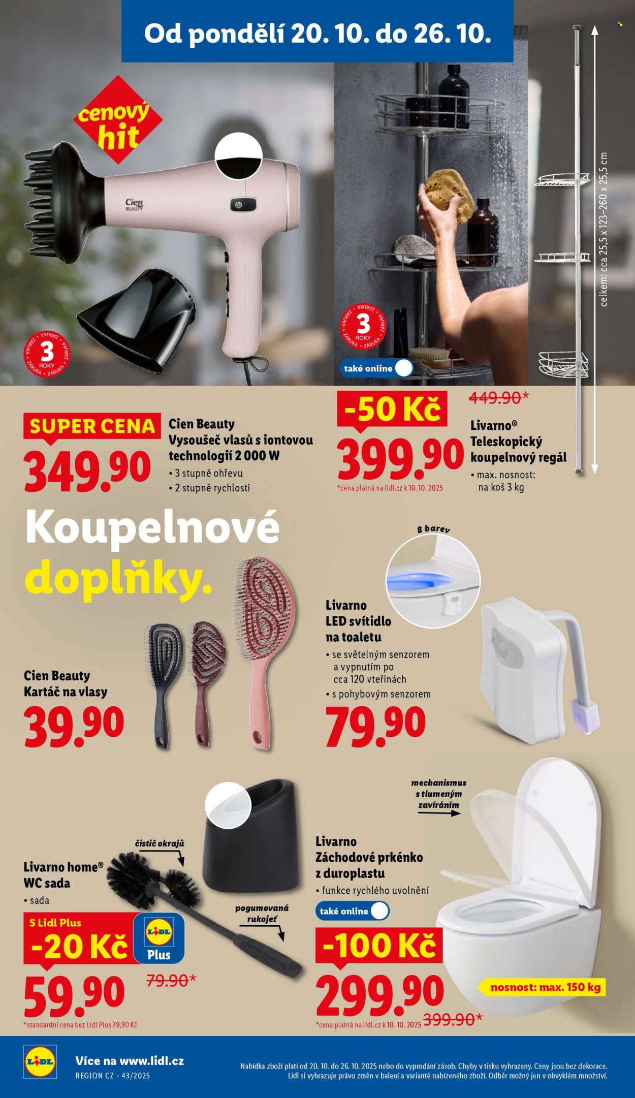 Leták Lidl - 20.10.2025 - 26.10.2025. Strana 10