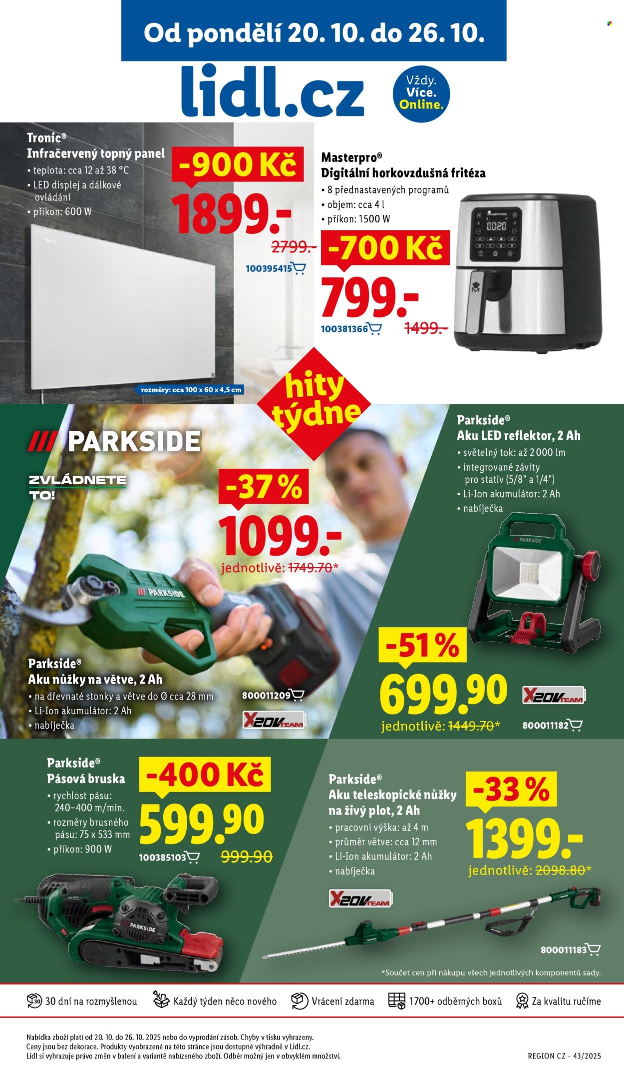 Leták Lidl - 20.10.2025 - 26.10.2025. Strana 20