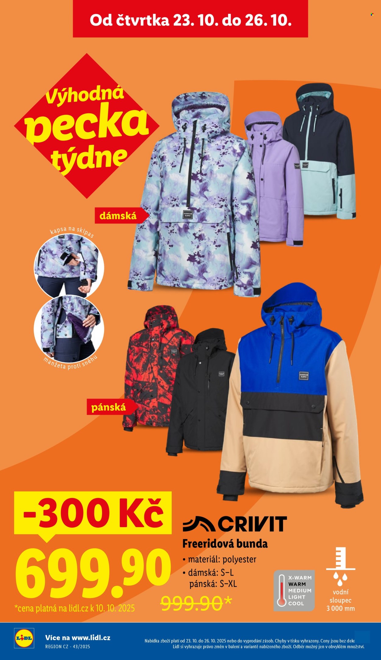 Leták Lidl - 20.10.2025 - 26.10.2025. Strana 21