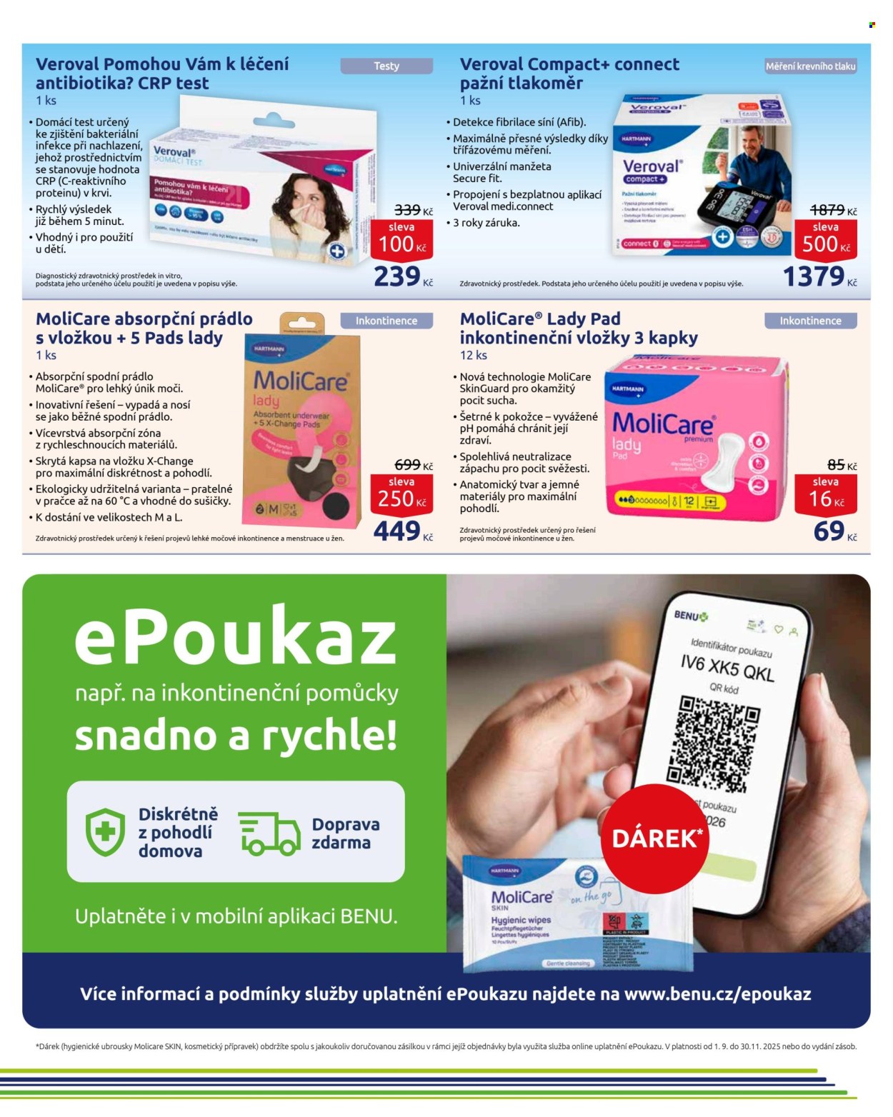 Leták BENU Lékárna - 1.11.2025 - 30.11.2025. Strana 20