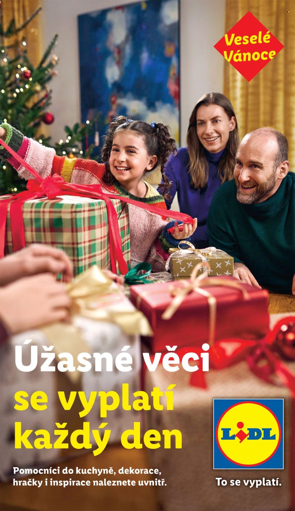 Leták Lidl. Strana 1