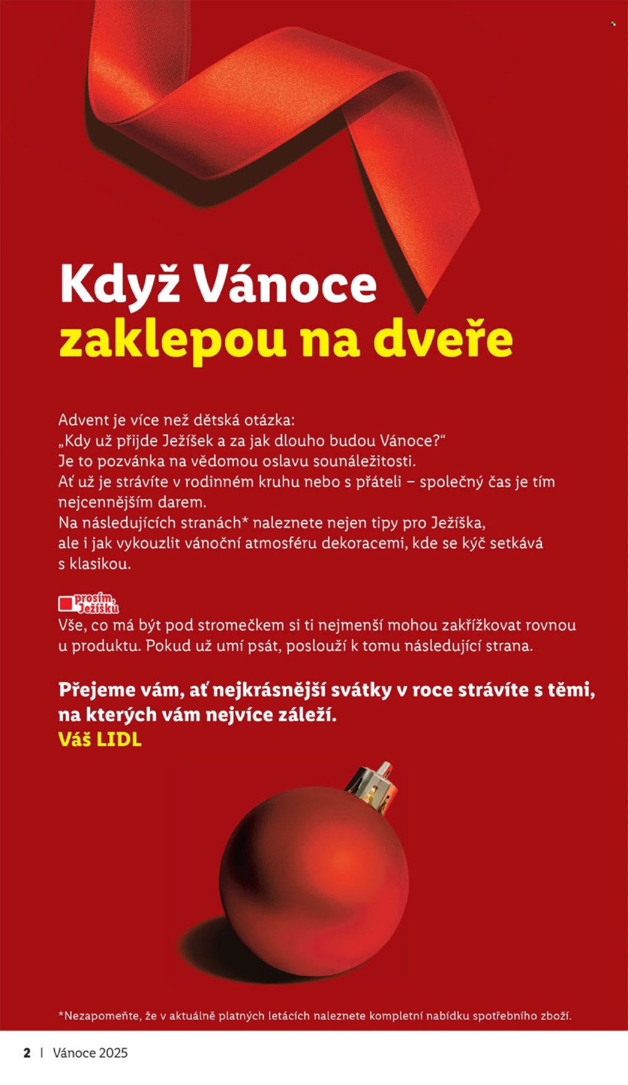 Leták Lidl. Strana 2