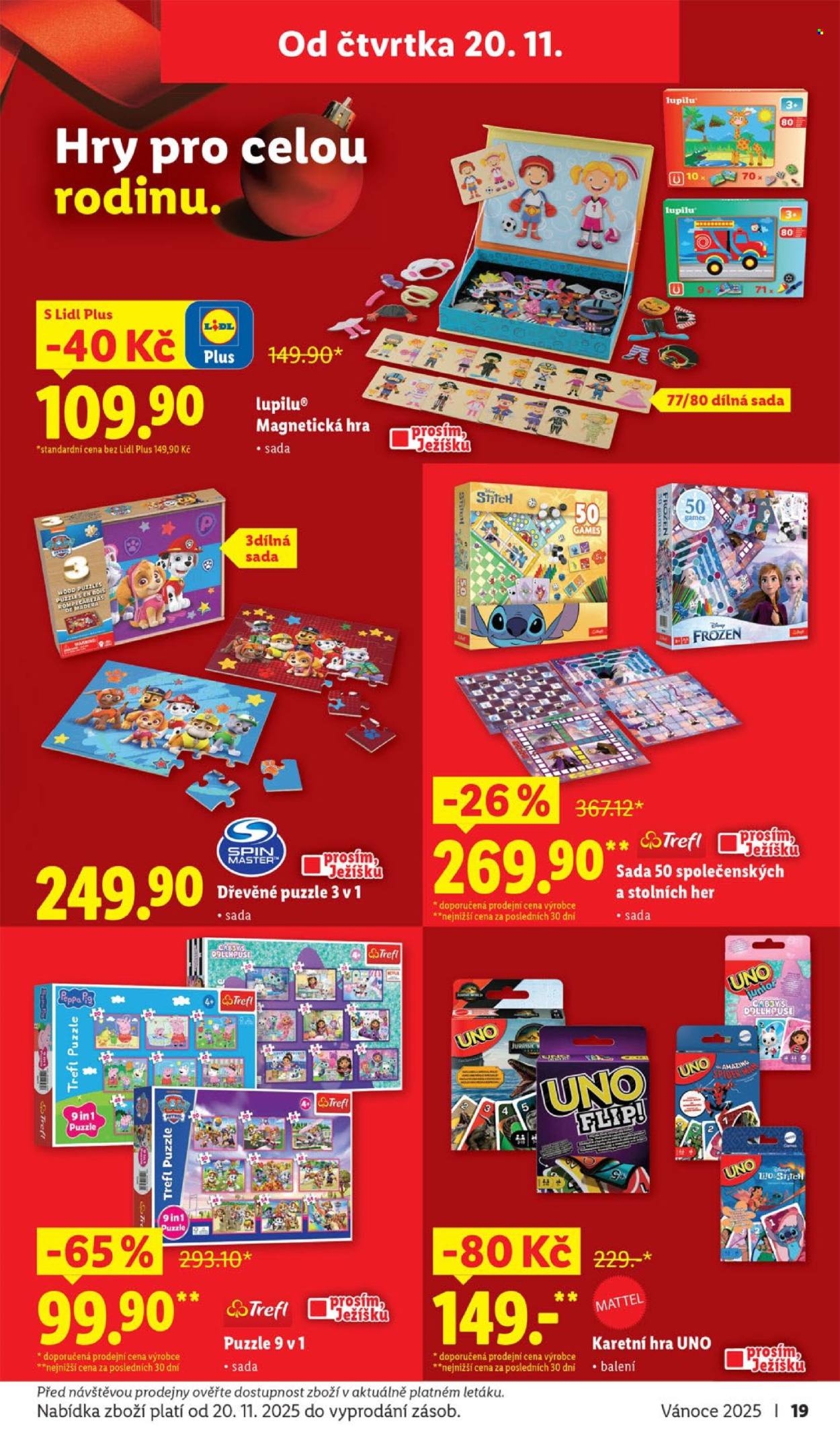 Leták Lidl. Strana 19