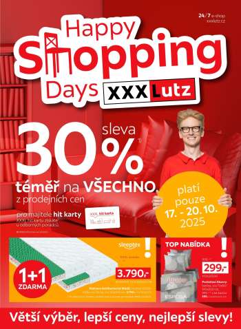 Leták XXXLutz - 6.10.2025 - 19.10.2025.