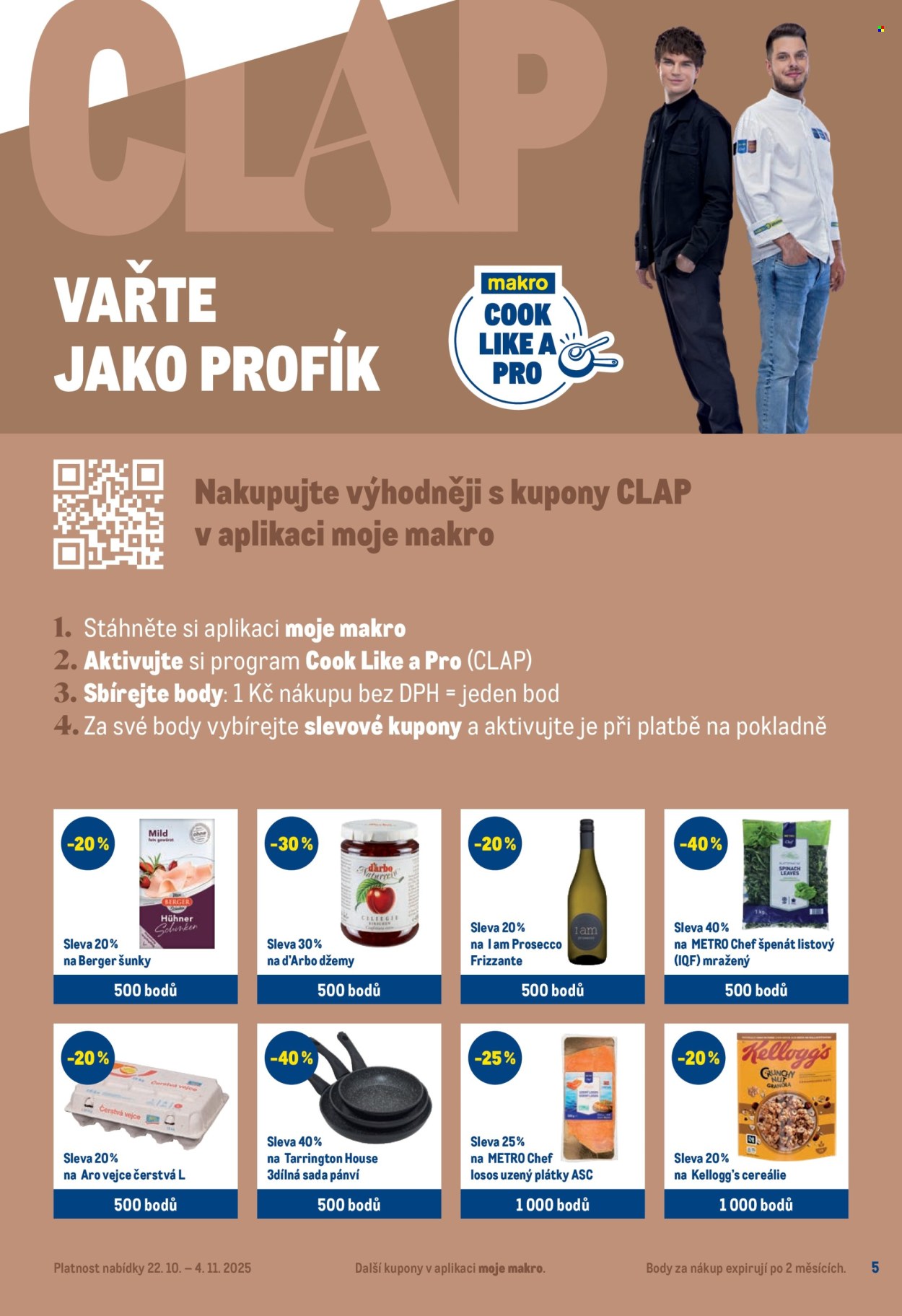 Leták MAKRO - 22.10.2025 - 4.11.2025. Strana 5
