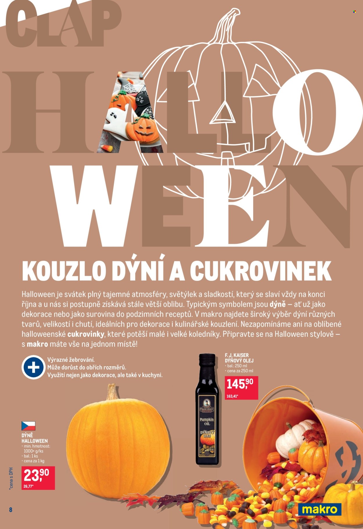 Leták MAKRO - 22.10.2025 - 4.11.2025. Strana 8