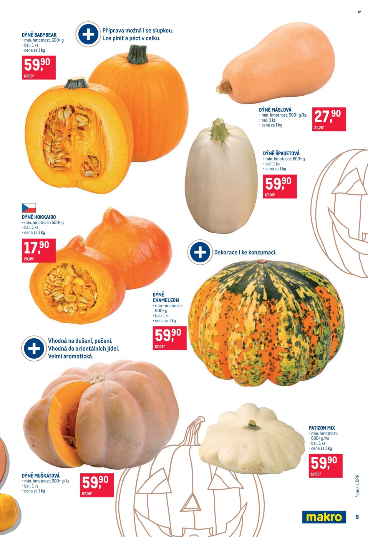 Leták MAKRO - 22.10.2025 - 4.11.2025. Strana 9