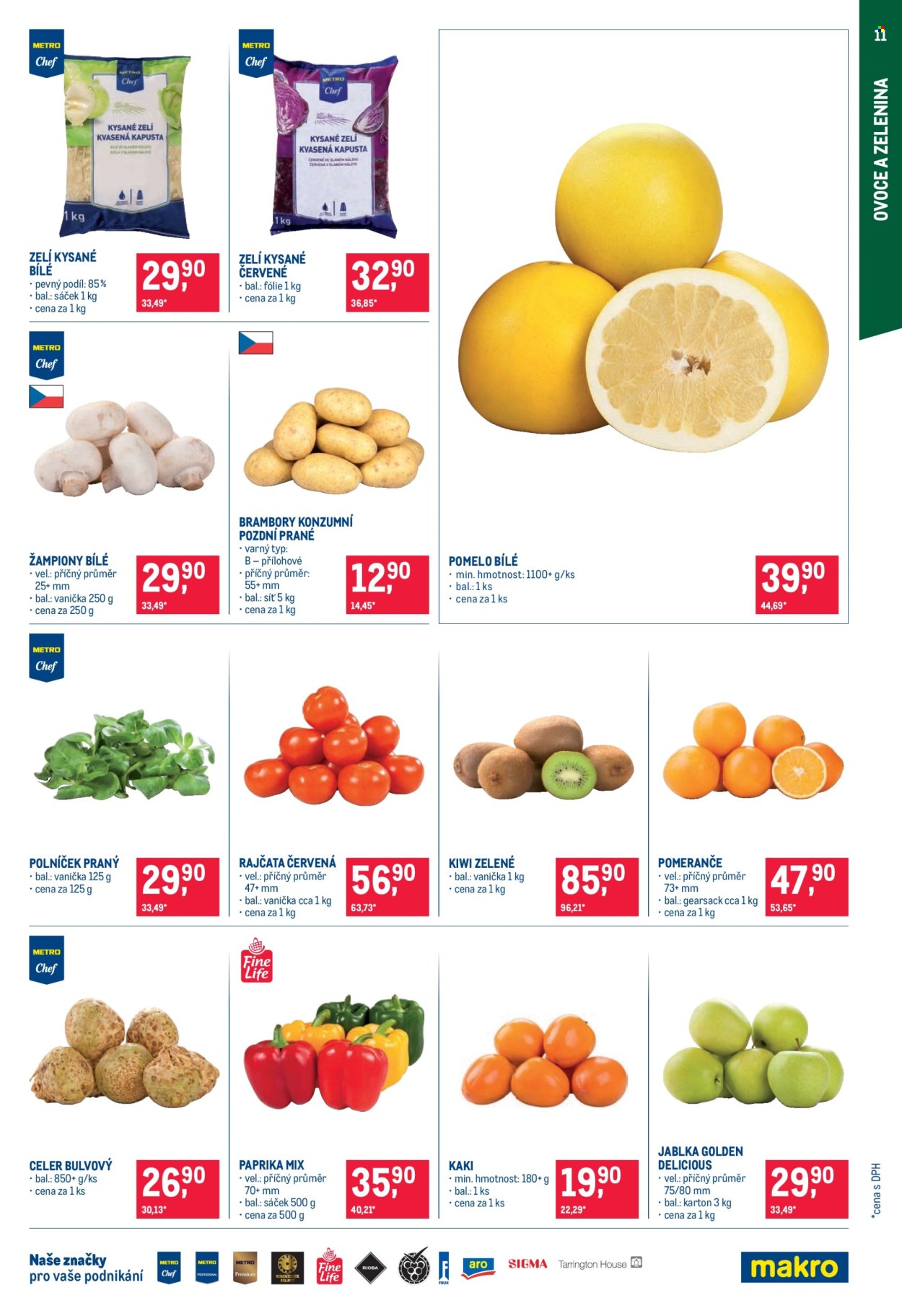 Leták MAKRO - 22.10.2025 - 4.11.2025. Strana 11