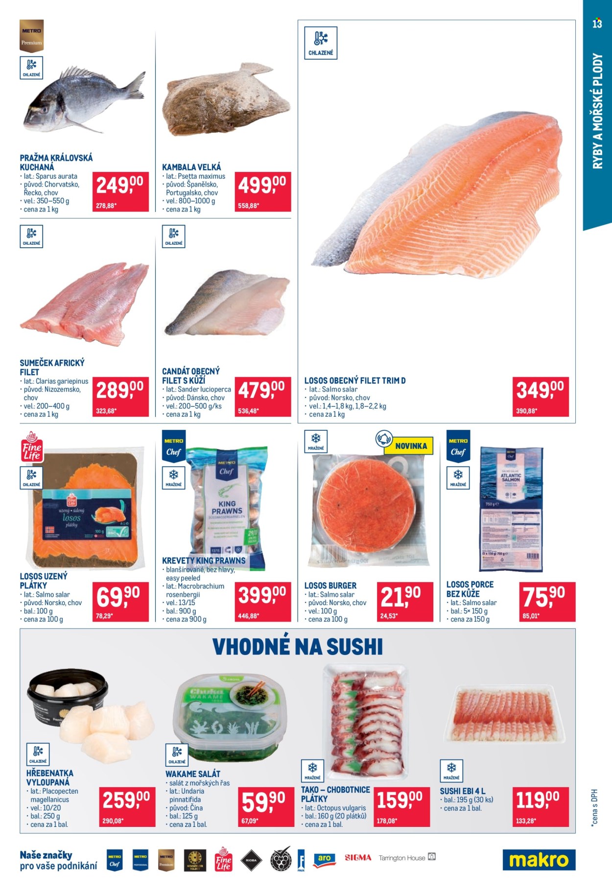 Leták MAKRO - 22.10.2025 - 4.11.2025. Strana 13