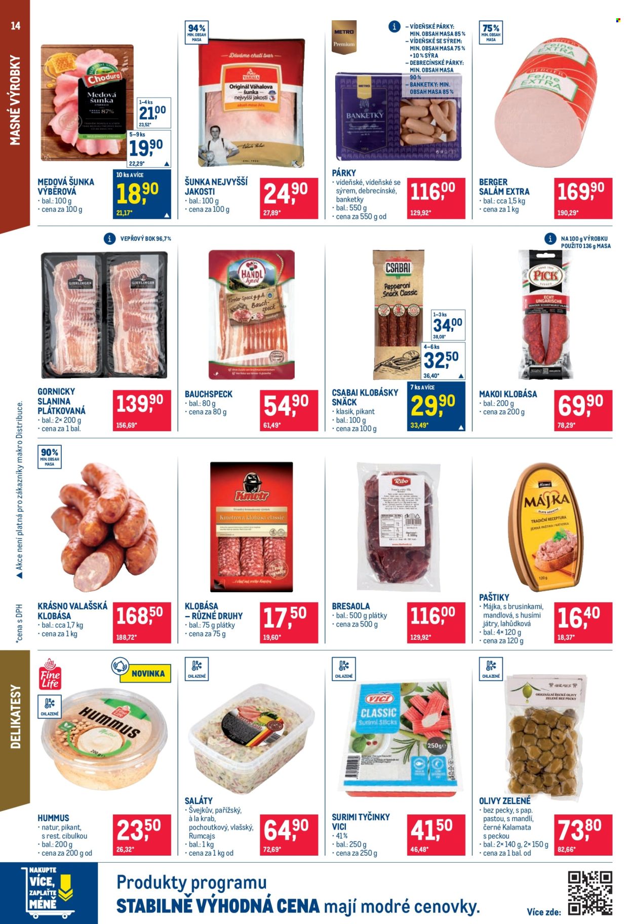 Leták MAKRO - 22.10.2025 - 4.11.2025. Strana 14