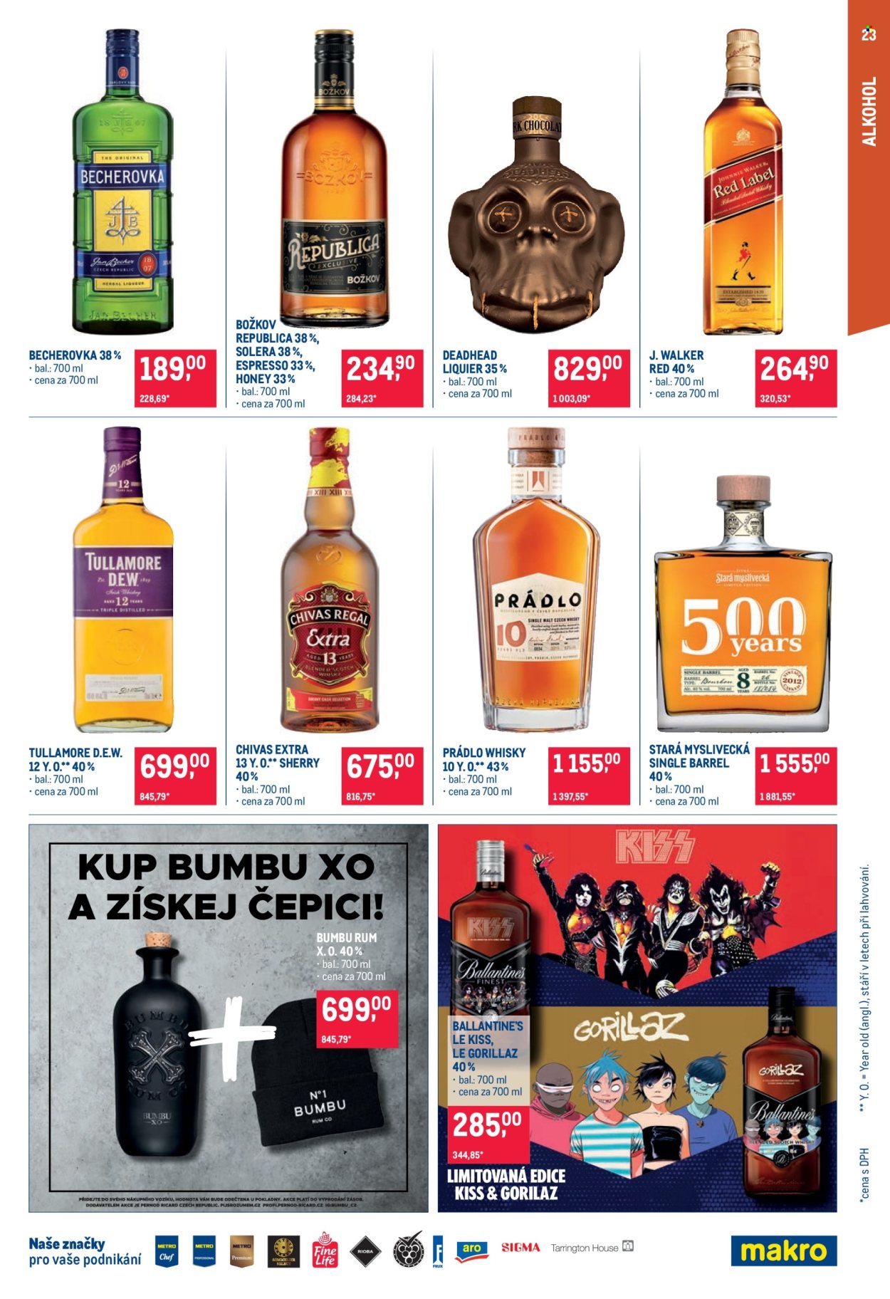 Leták MAKRO - 22.10.2025 - 4.11.2025. Strana 23