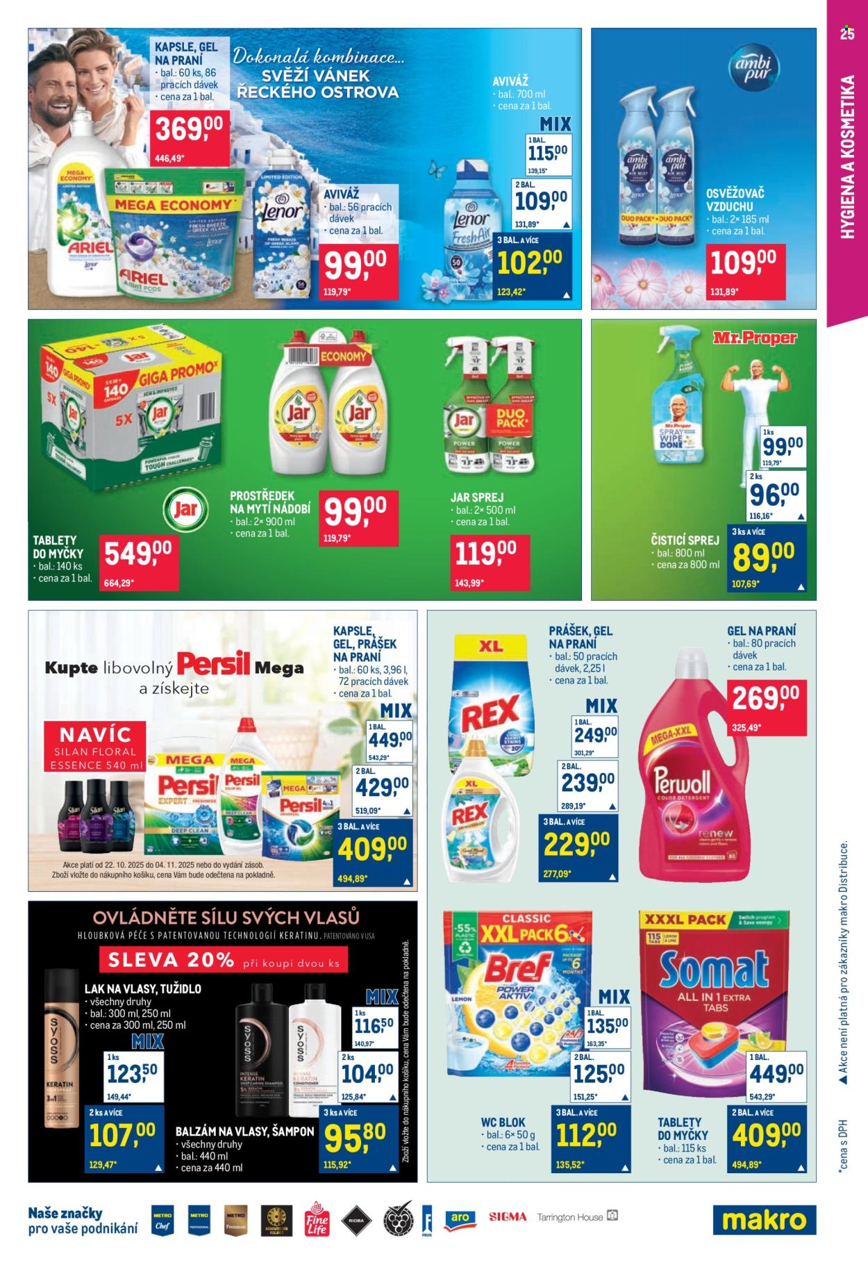 Leták MAKRO - 22.10.2025 - 4.11.2025. Strana 25