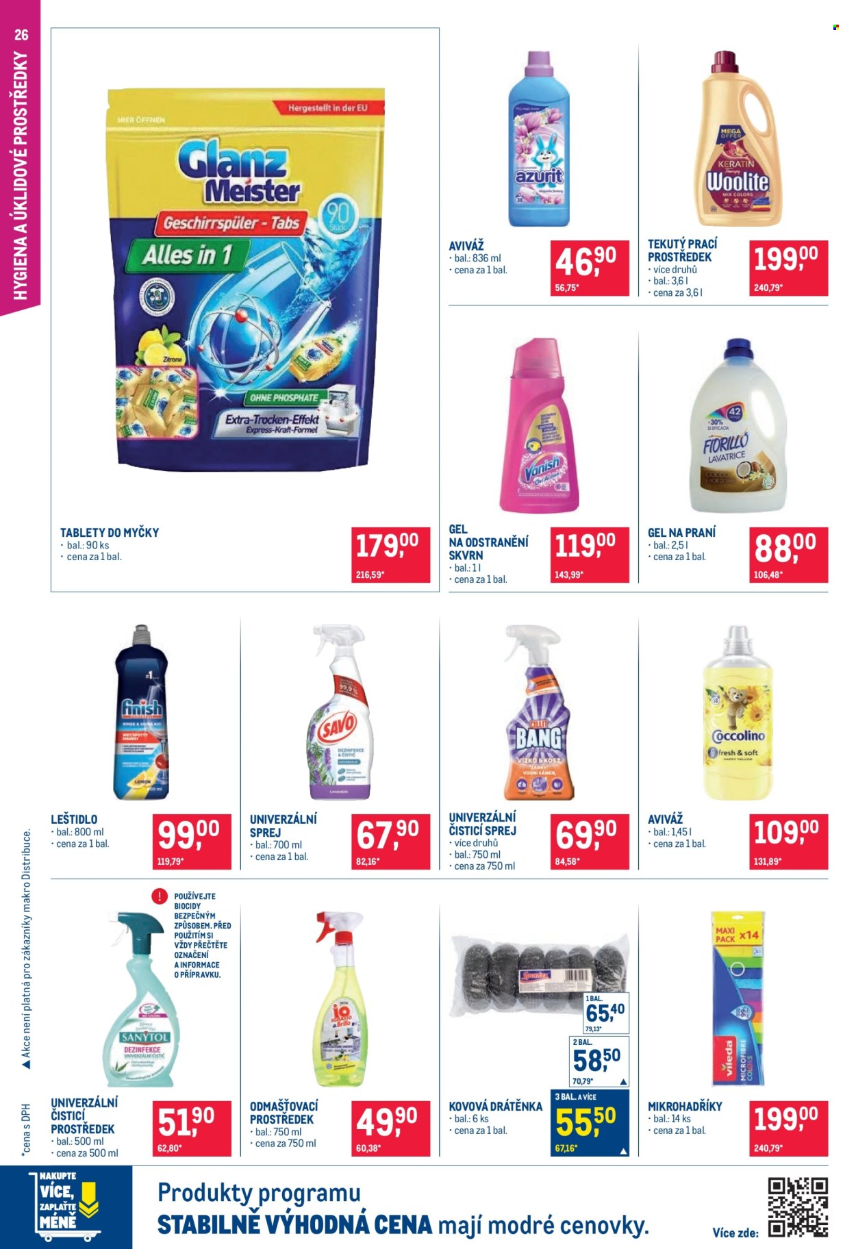 Leták MAKRO - 22.10.2025 - 4.11.2025. Strana 26