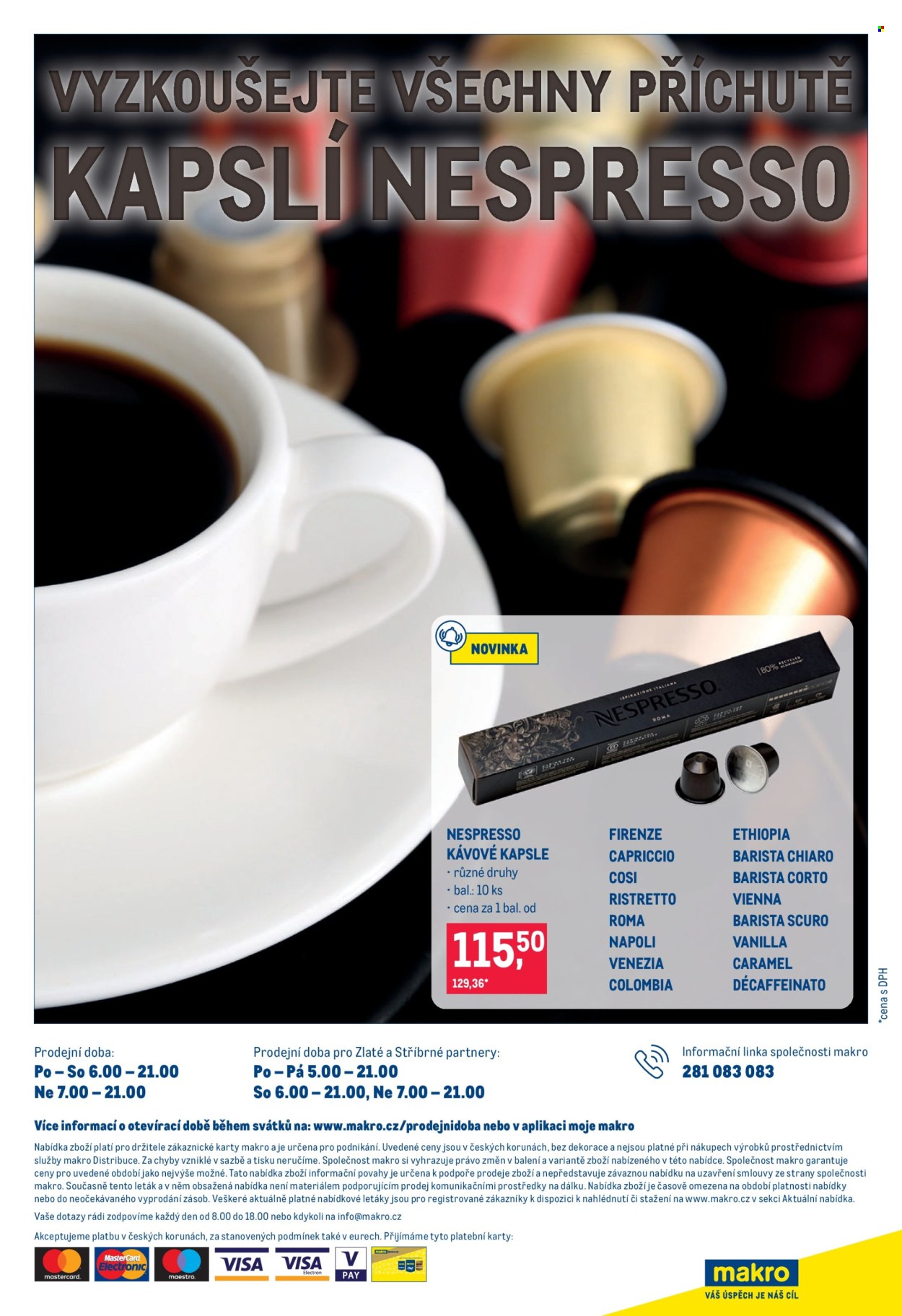Leták MAKRO - 22.10.2025 - 4.11.2025. Strana 28