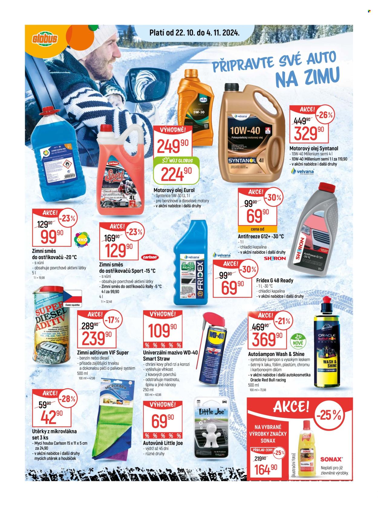 Leták Globus - 22.10.2025 - 27.10.2025. Strana 16