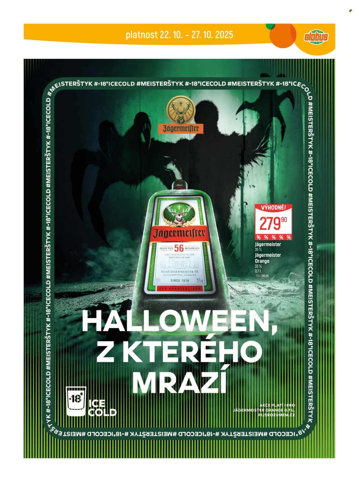 Leták Globus - 22.10.2025 - 27.10.2025. Strana 29
