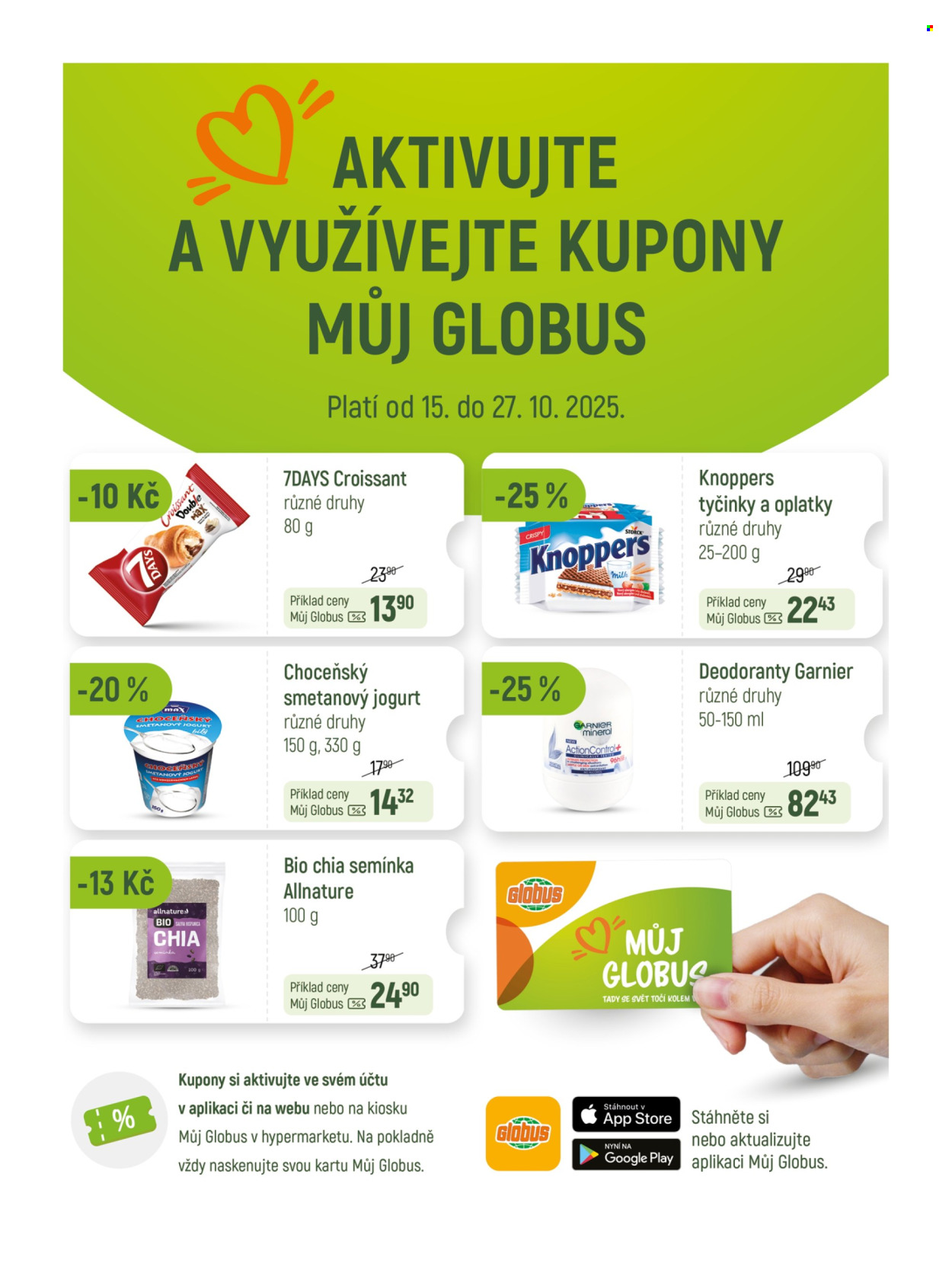 Leták Globus - 22.10.2025 - 27.10.2025. Strana 40