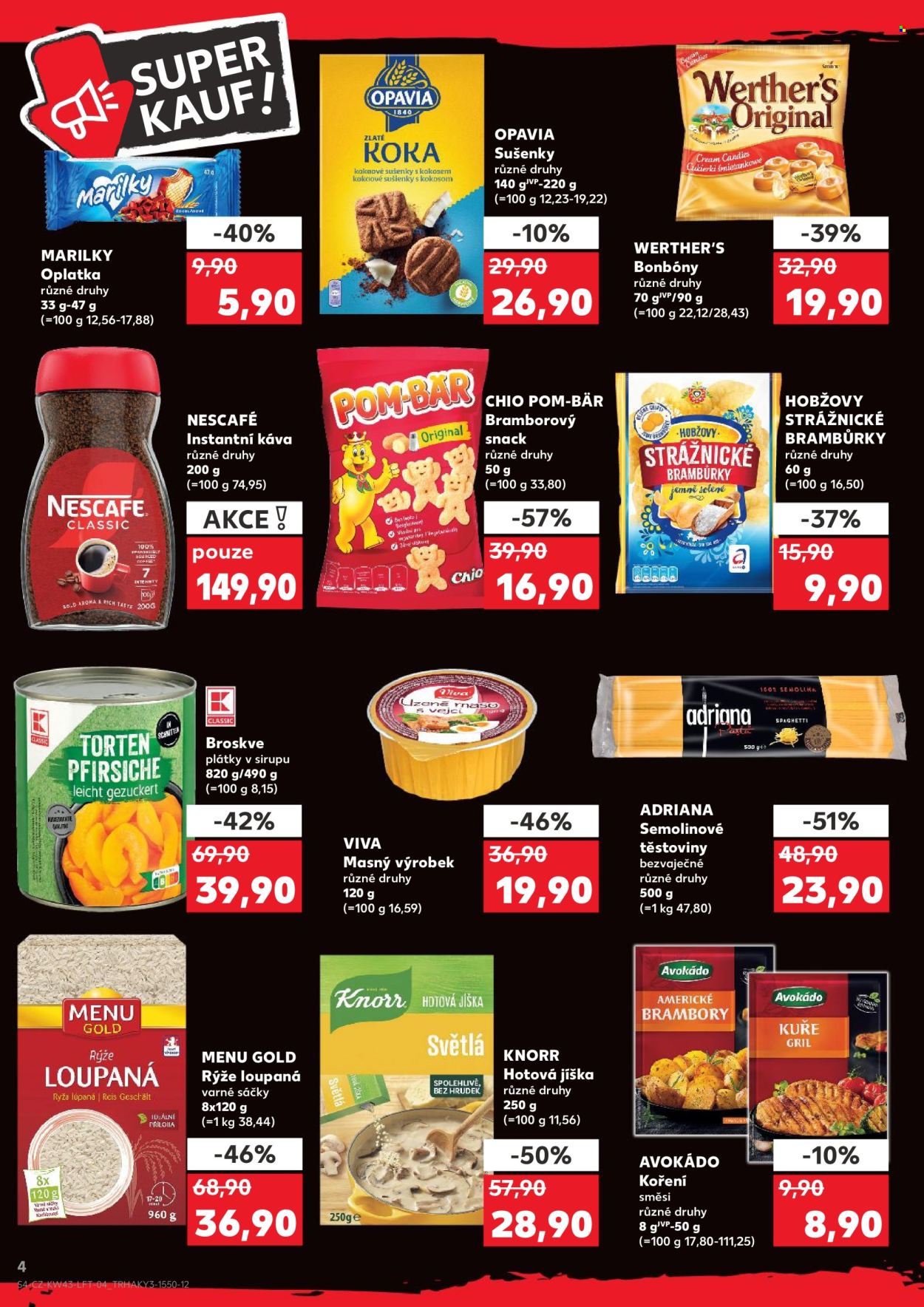 Leták Kaufland - 22.10.2025 - 27.10.2025. Strana 4