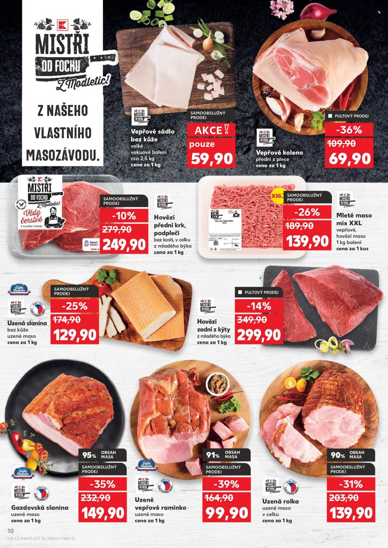 Leták Kaufland - 22.10.2025 - 27.10.2025. Strana 10