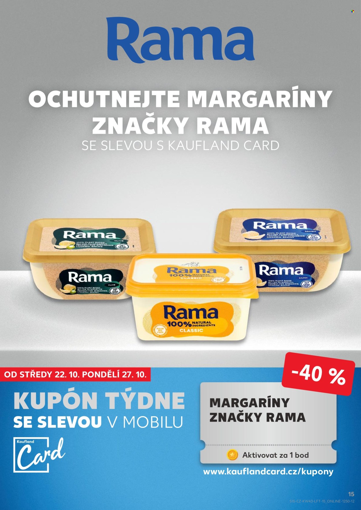 Leták Kaufland - 22.10.2025 - 27.10.2025. Strana 15
