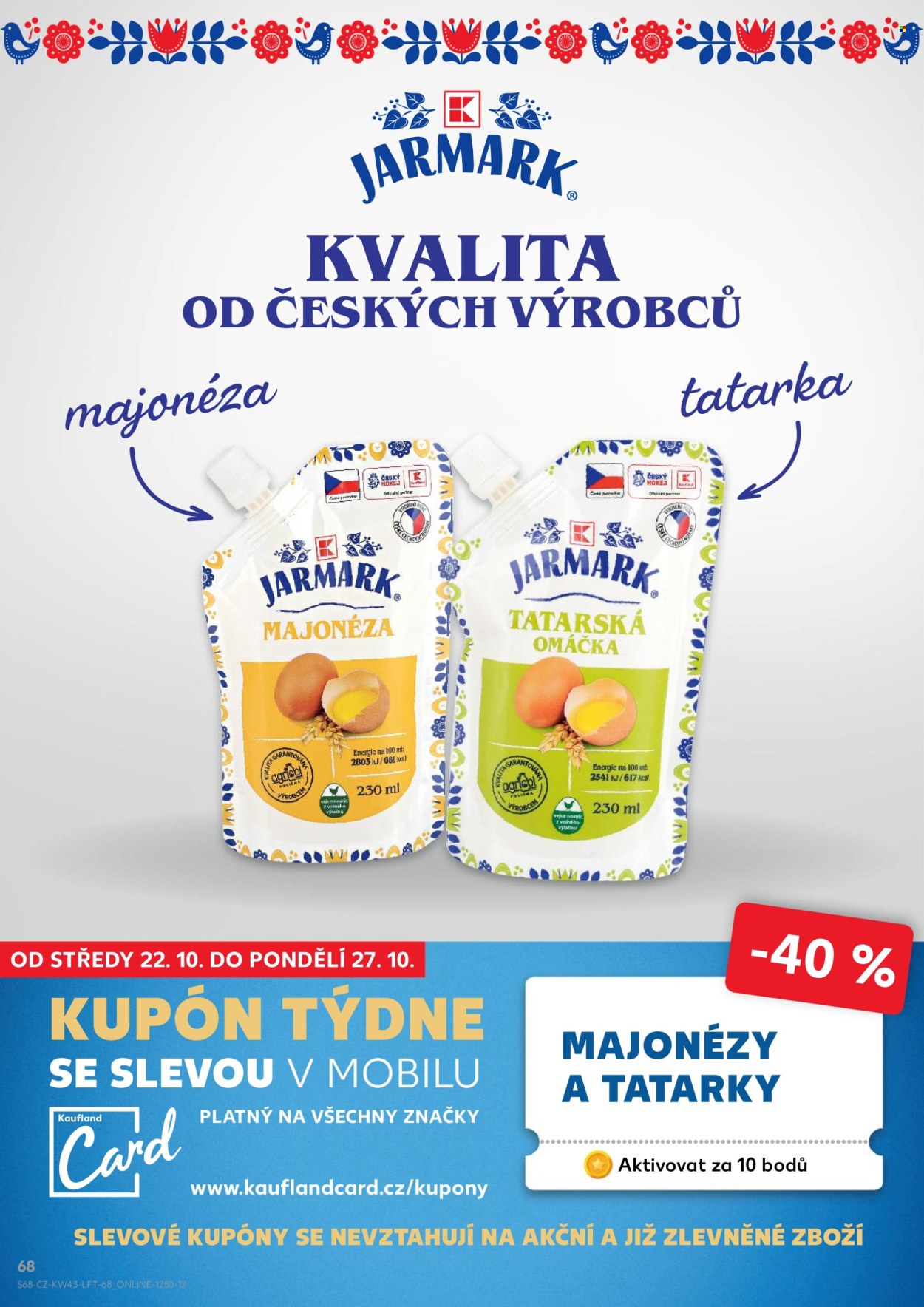 Leták Kaufland - 22.10.2025 - 27.10.2025. Strana 68