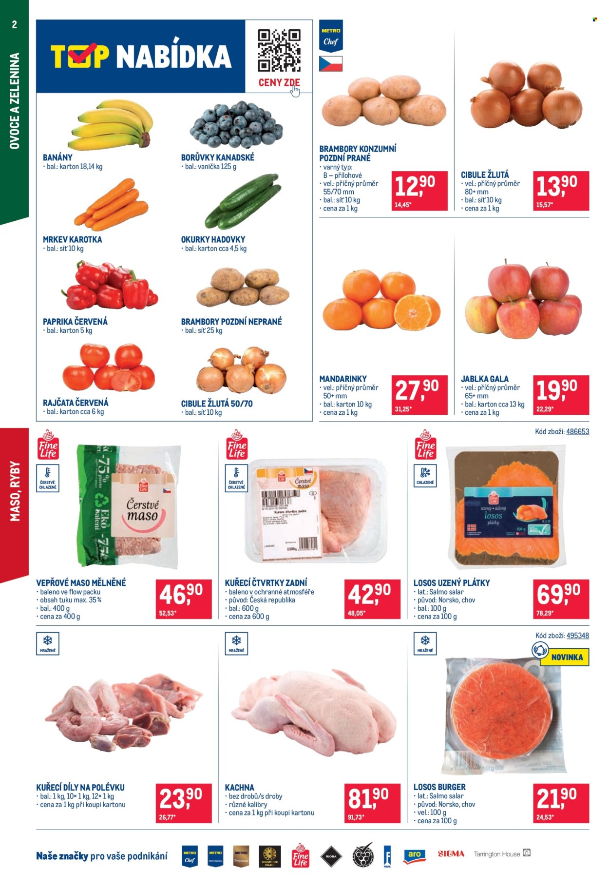 Leták MAKRO - 22.10.2025 - 4.11.2025. Strana 2