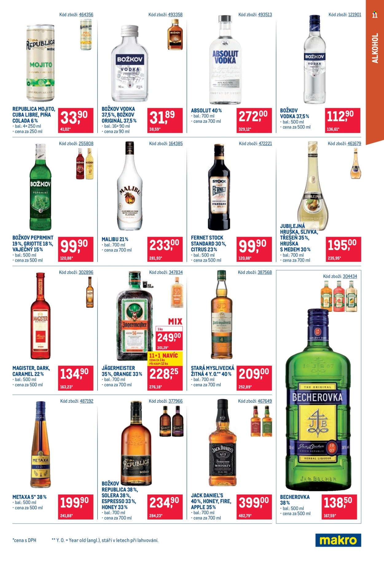 Leták MAKRO - 22.10.2025 - 4.11.2025. Strana 11