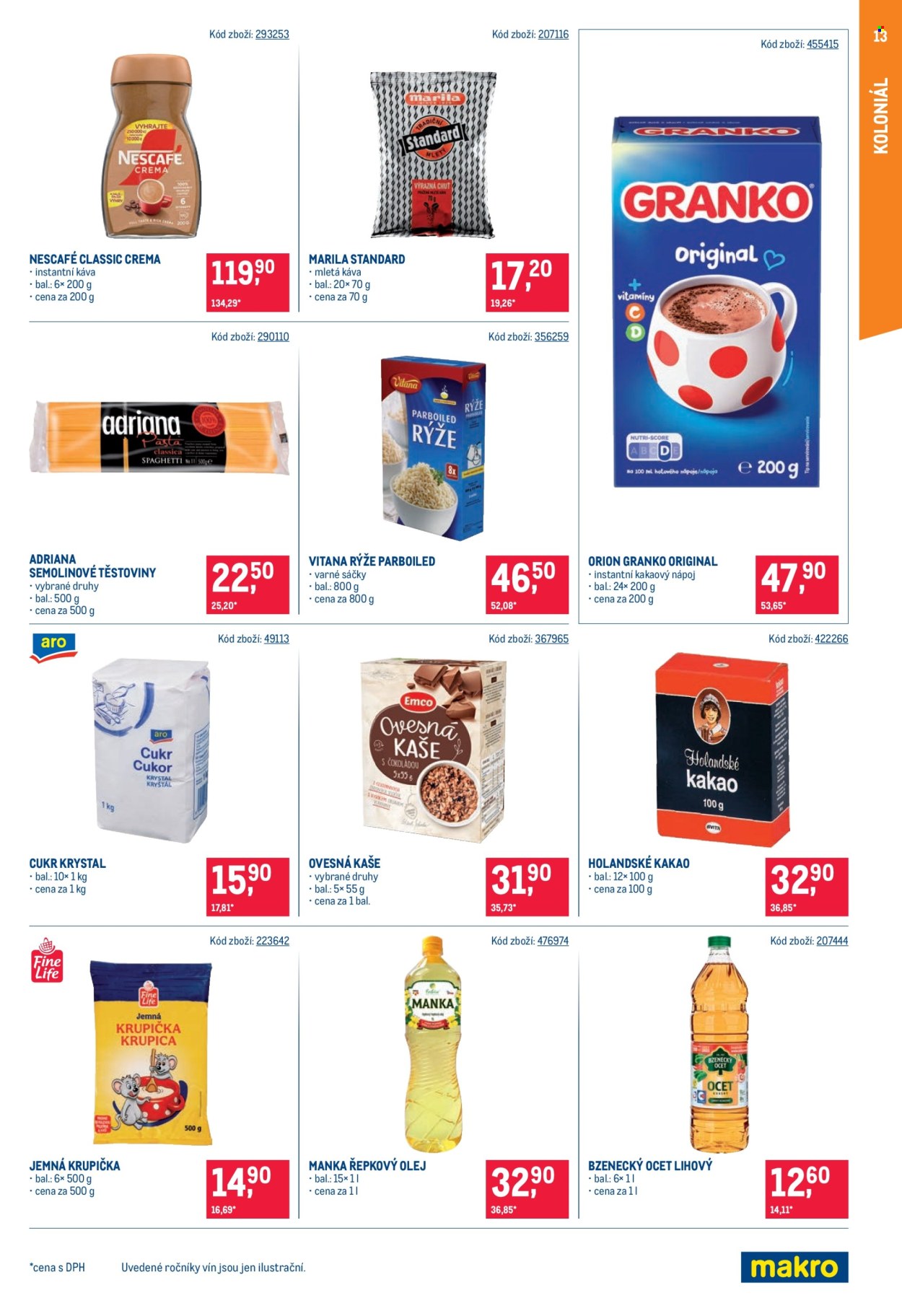 Leták MAKRO - 22.10.2025 - 4.11.2025. Strana 13