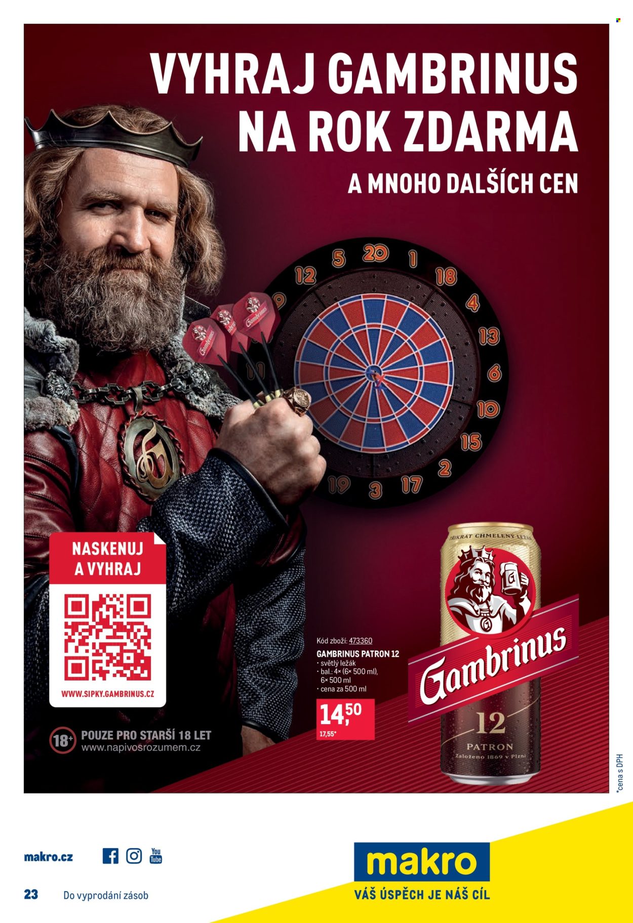 Leták MAKRO - 22.10.2025 - 4.11.2025. Strana 17