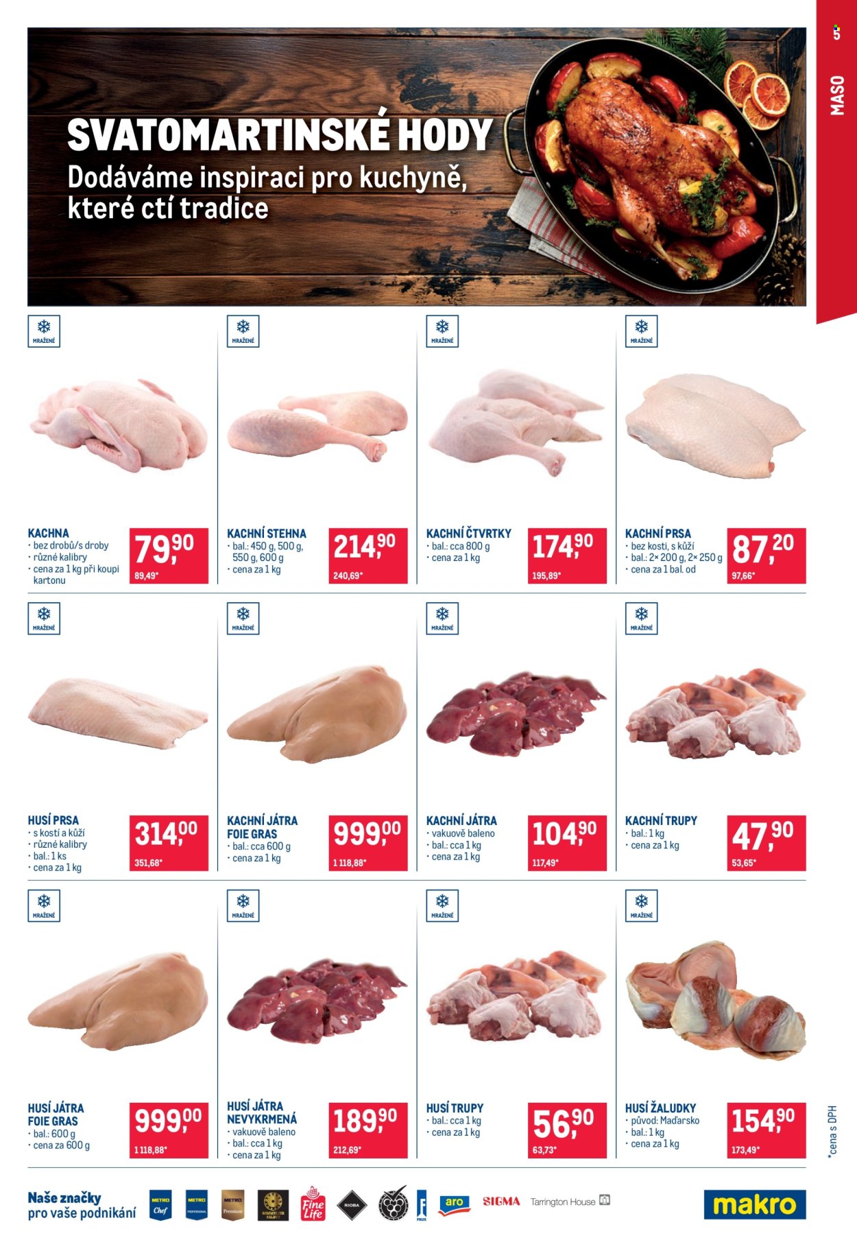 Leták MAKRO - 22.10.2025 - 4.11.2025. Strana 5