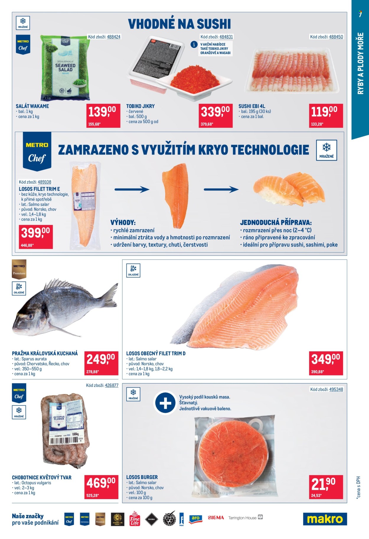 Leták MAKRO - 22.10.2025 - 4.11.2025. Strana 7