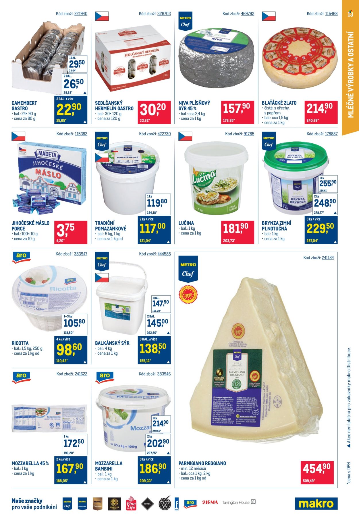 Leták MAKRO - 22.10.2025 - 4.11.2025. Strana 13