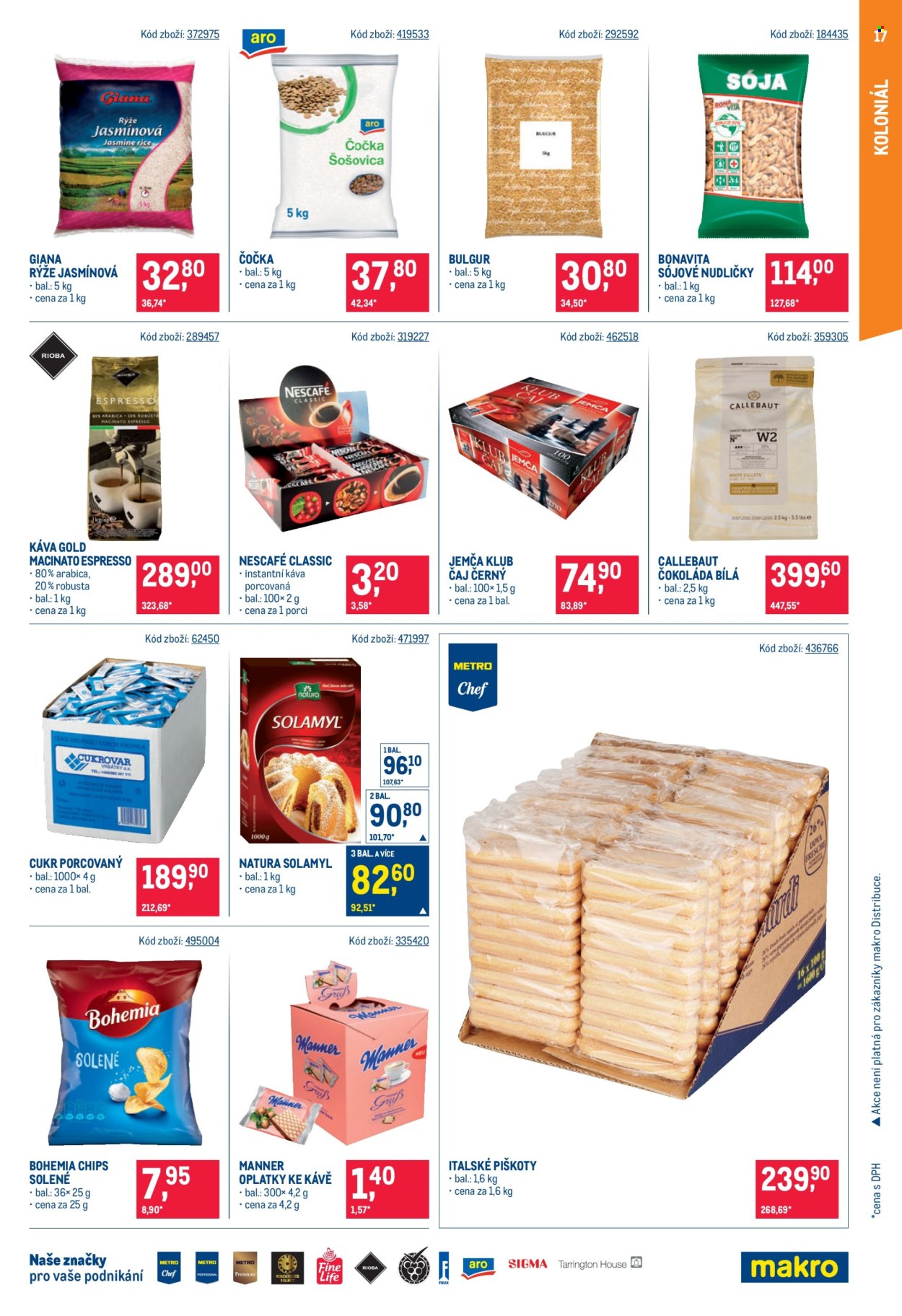 Leták MAKRO - 22.10.2025 - 4.11.2025. Strana 17