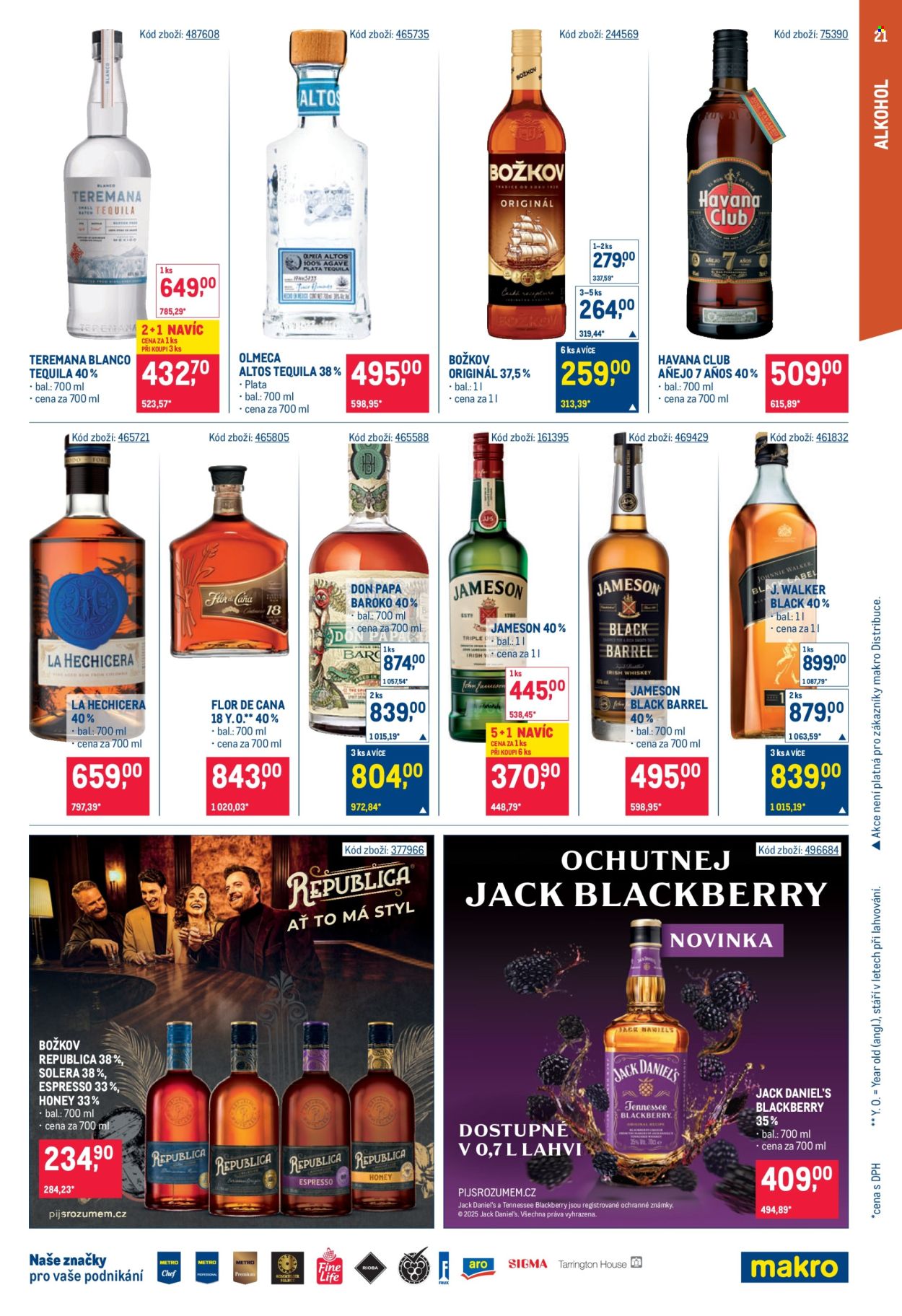 Leták MAKRO - 22.10.2025 - 4.11.2025. Strana 21