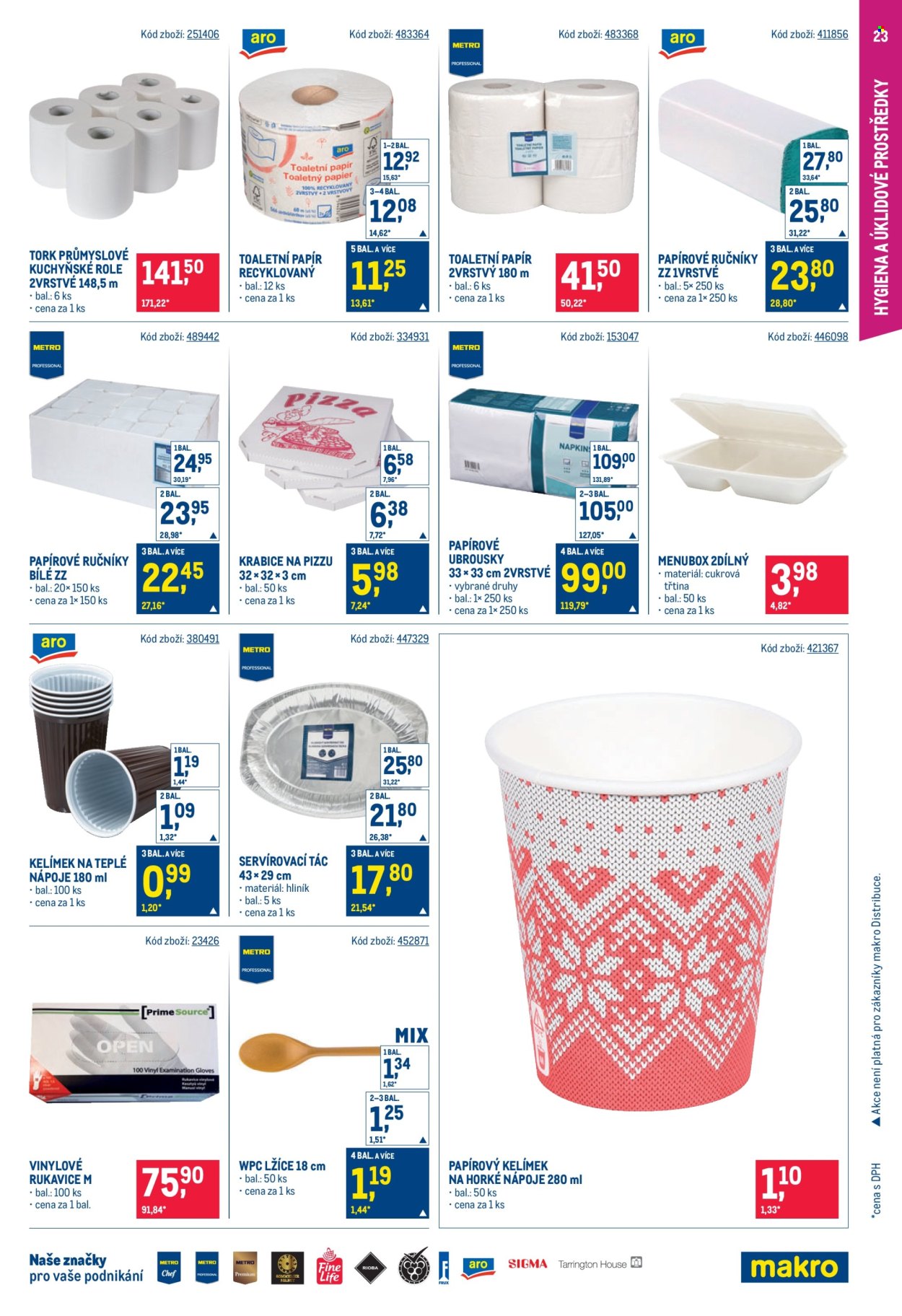 Leták MAKRO - 22.10.2025 - 4.11.2025. Strana 23