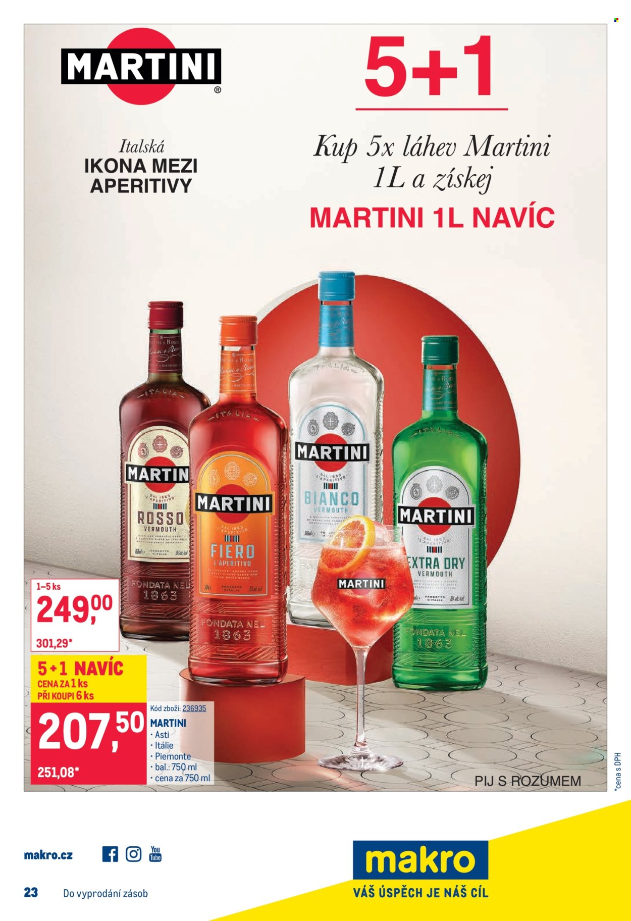 Leták MAKRO - 22.10.2025 - 4.11.2025. Strana 25