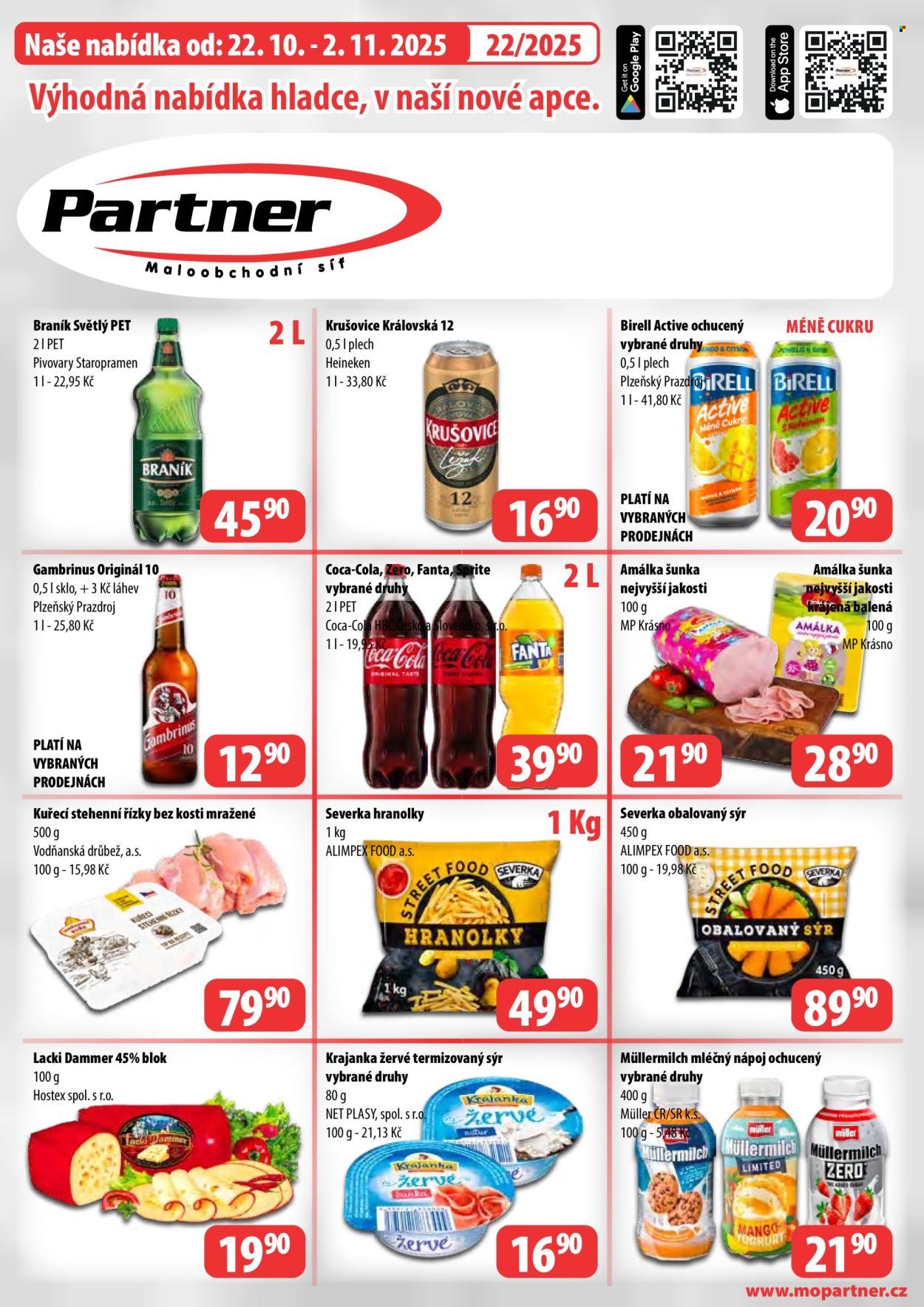 Leták Partner - 22.10.2025 - 2.11.2025. Strana 1
