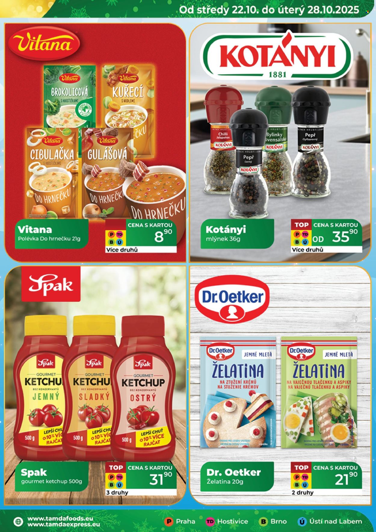 Leták Tamda Foods - 22.10.2025 - 28.10.2025. Strana 11
