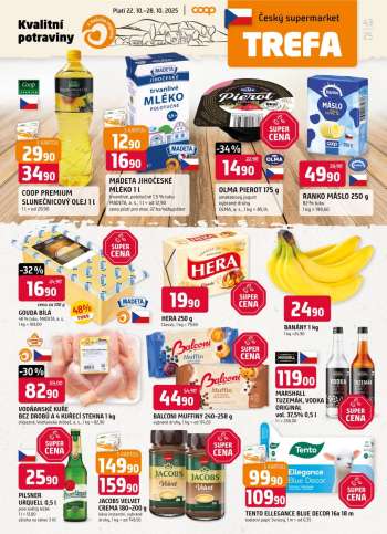 Leták TREFA coop - 22.10.2025 - 28.10.2025.