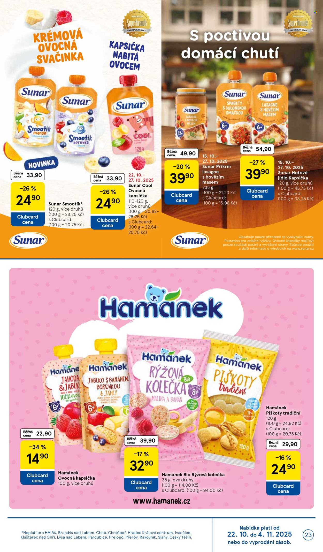 Leták TESCO - 22.10.2025 - 27.10.2025. Strana 23