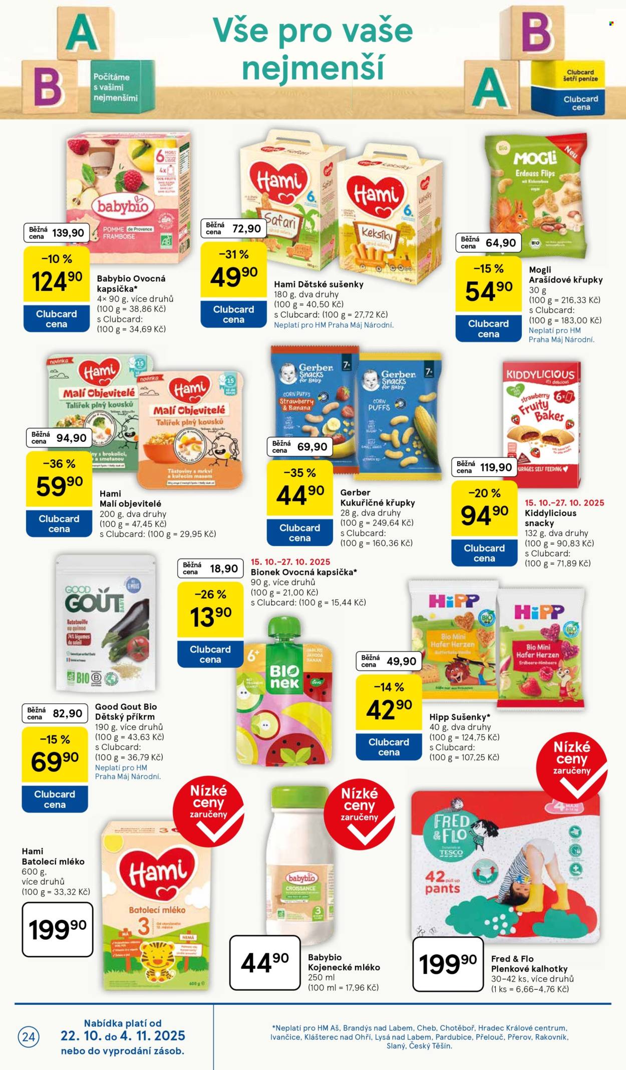 Leták TESCO - 22.10.2025 - 27.10.2025. Strana 24