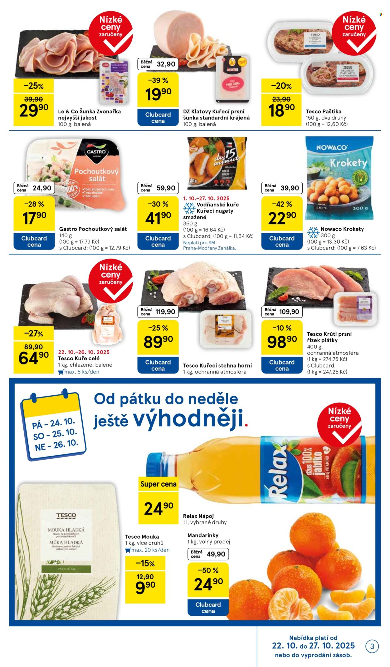 Leták TESCO supermarket - 22.10.2025 - 27.10.2025. Strana 3