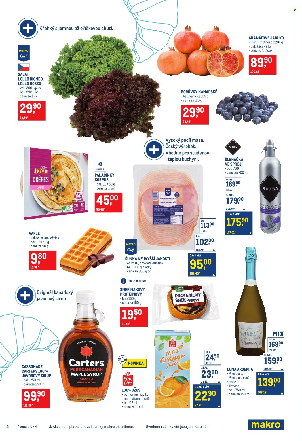 Leták MAKRO - 8.10.2025 - 21.10.2025. Strana 4