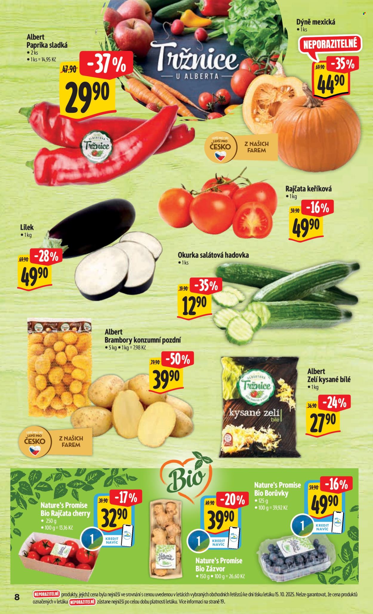 Leták Albert Hypermarket - 22.10.2025 - 27.10.2025. Strana 15