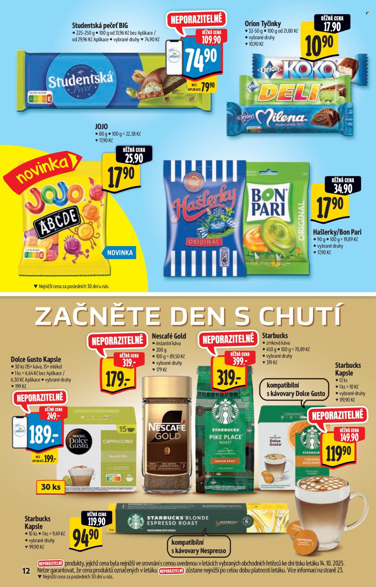 Leták Albert Hypermarket - 22.10.2025 - 4.11.2025. Strana 12